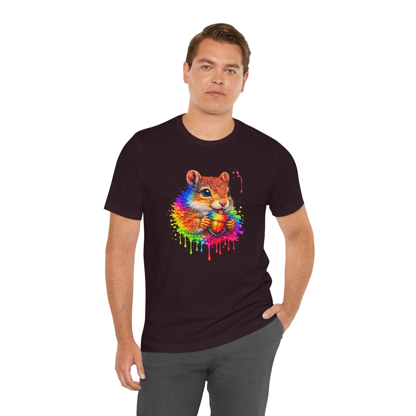 Watercolor Wildlife Squirrel T-Shirt