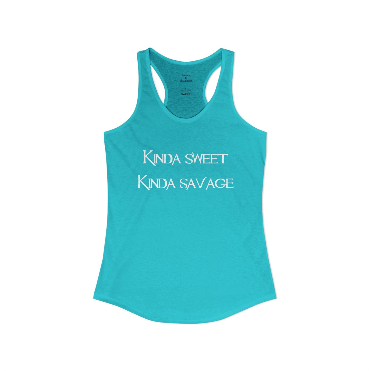 Kinda Both Racerback Tank
