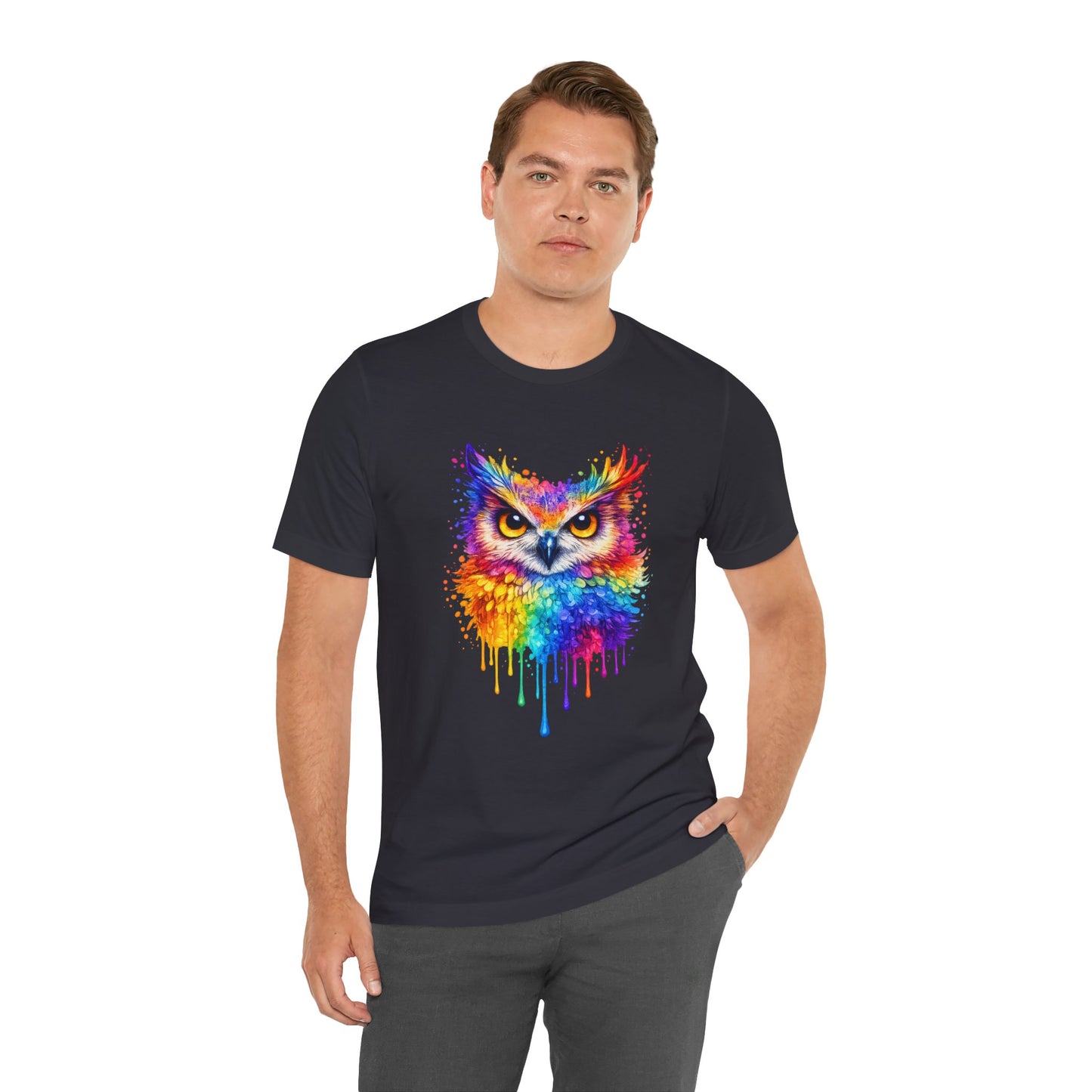 Watercolor Wildlife Owl T-Shirt