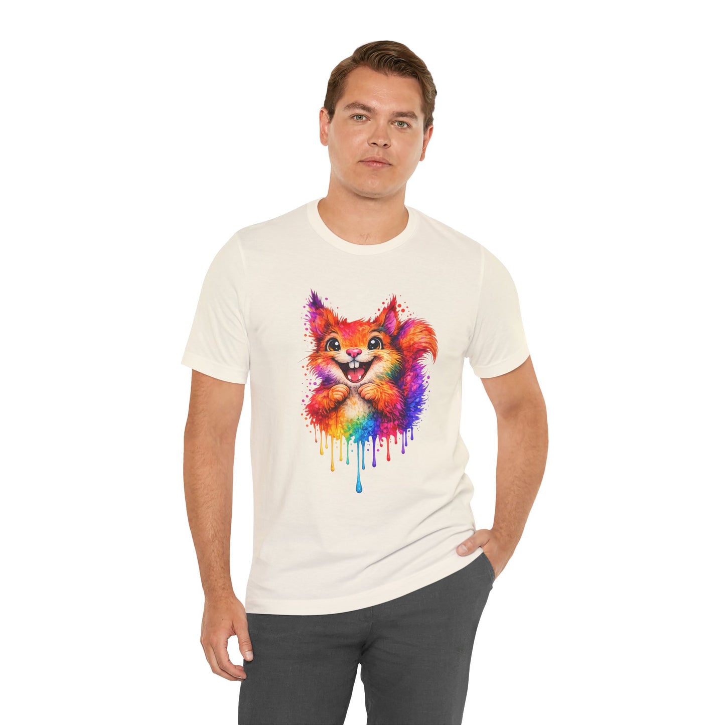 Watercolor Wildlife Squirrel T-Shirt