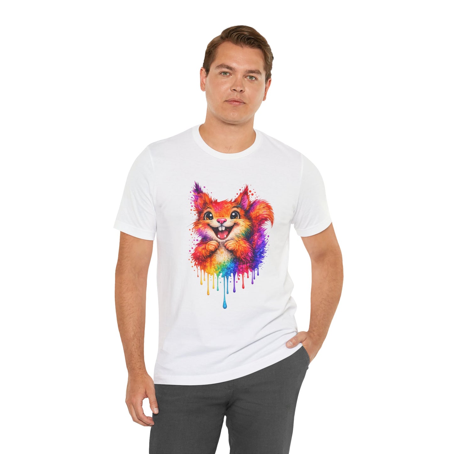 Watercolor Wildlife Squirrel T-Shirt