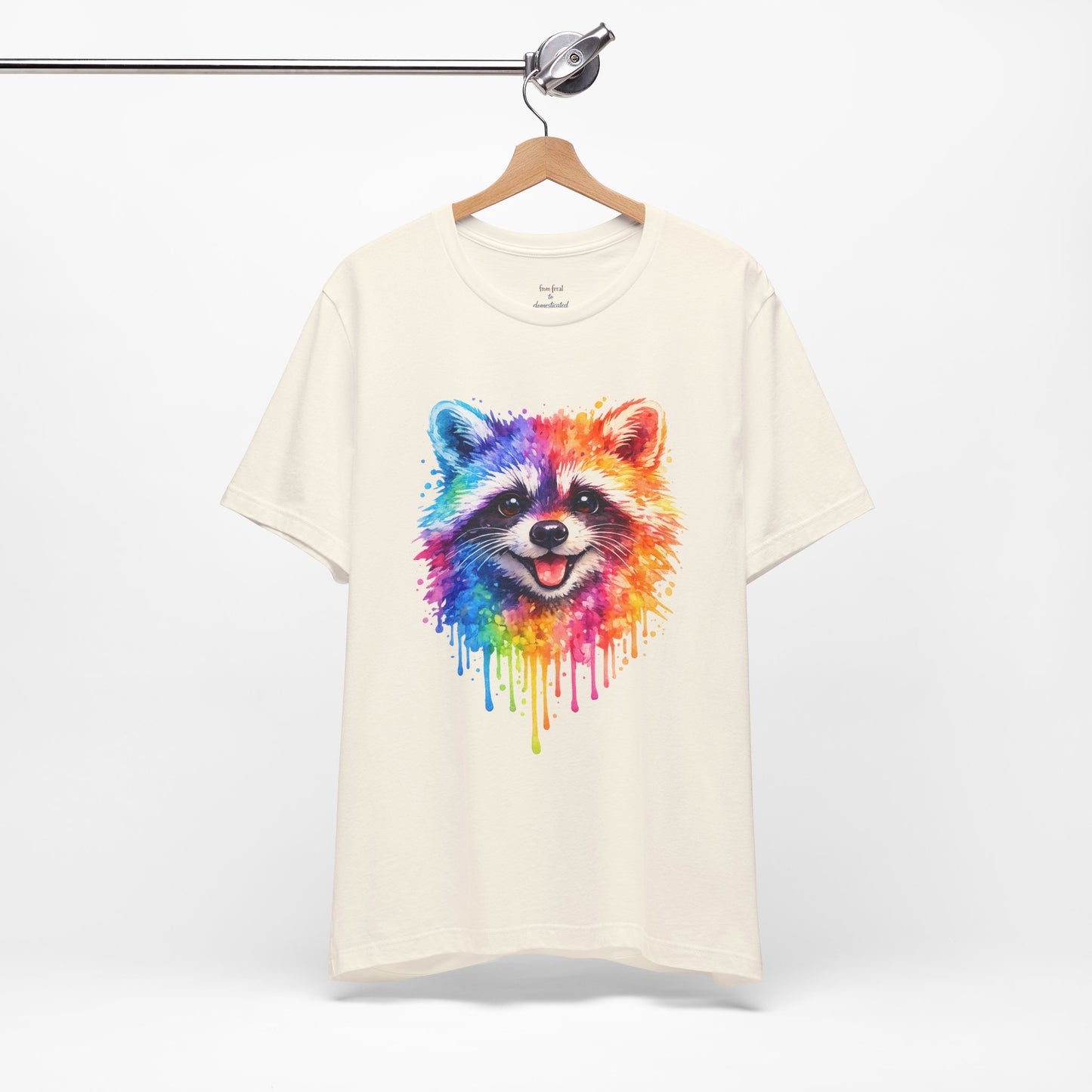 Watercolor Wildlife Raccoon T-Shirt