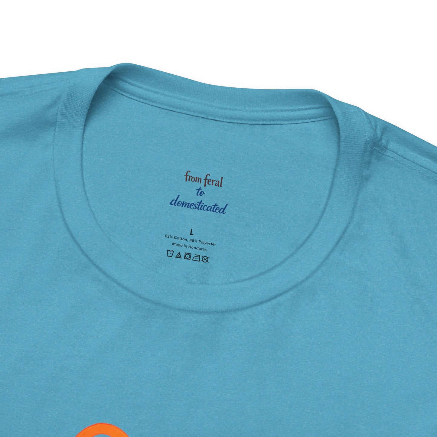 Heart/Paw Colorful Line-Work T-Shirt