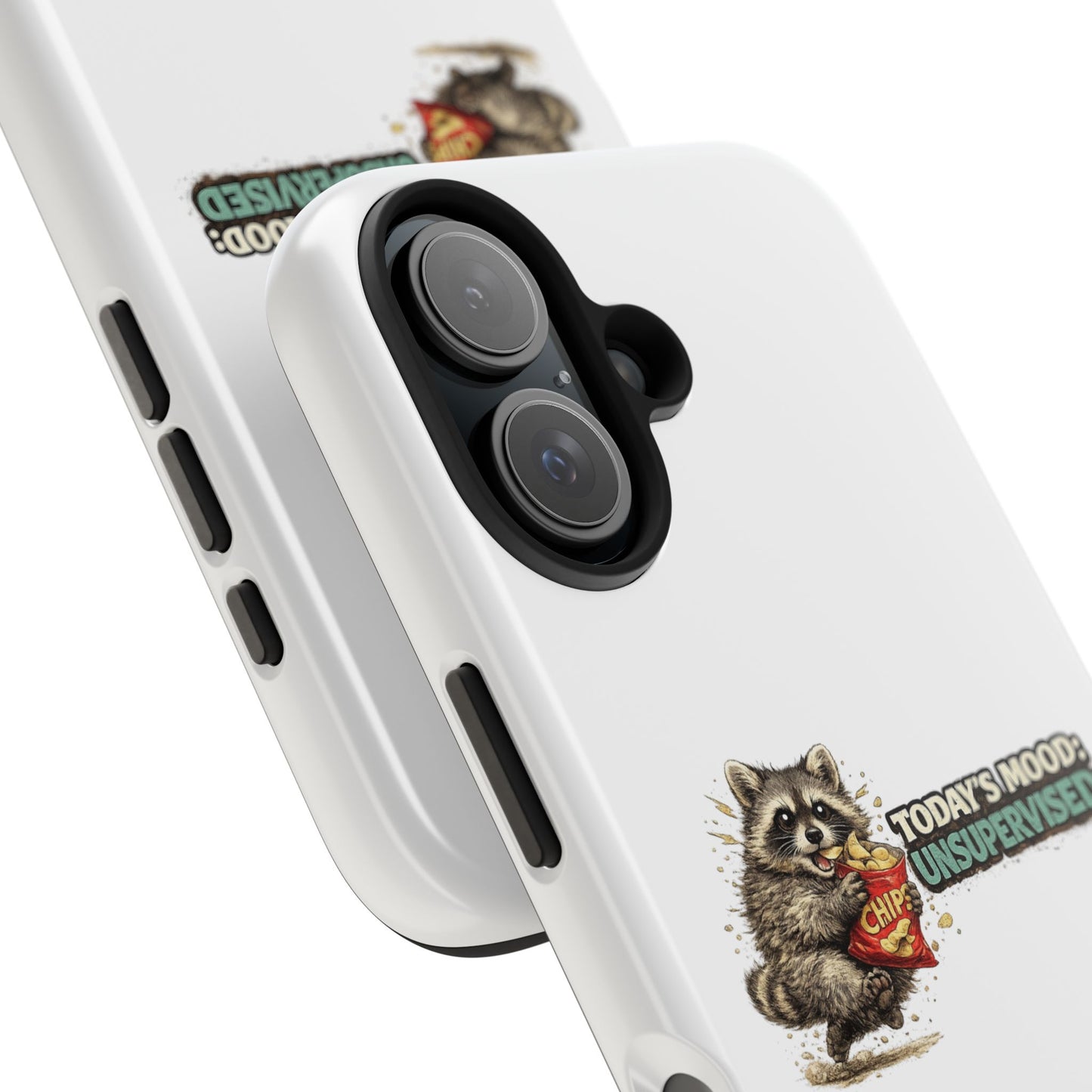 Today's Mood Raccoon Phone Case — Tough & Cute Protective Phone Cover