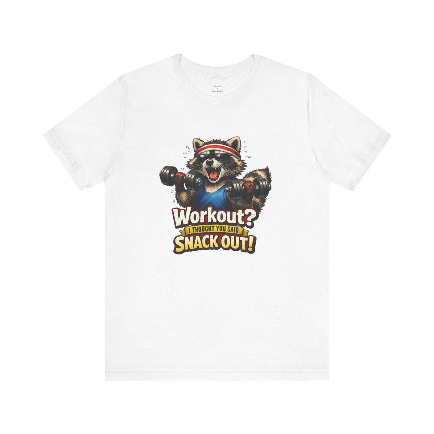 Snack Out Raccoon T-shirt