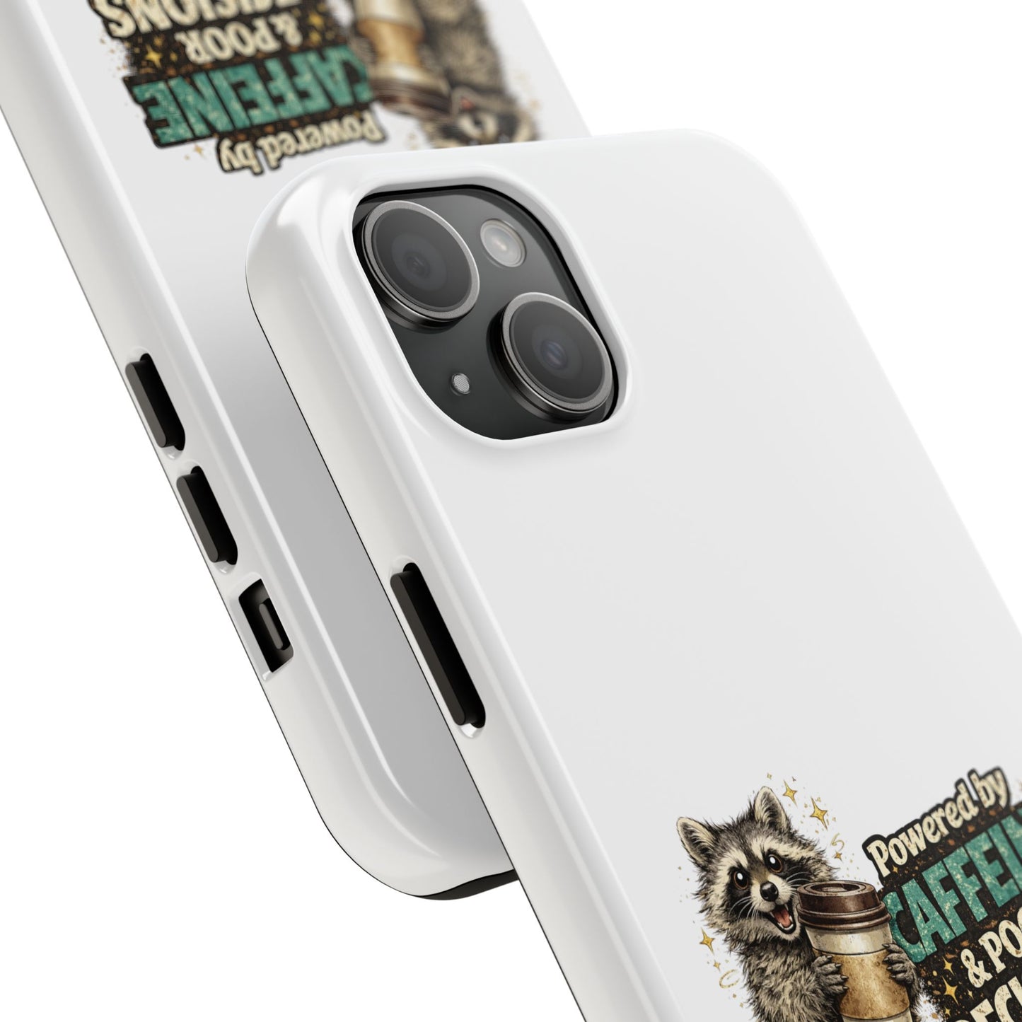 Poor Decisions Raccoon Phone Case — Tough & Cute Protective Phone Cover