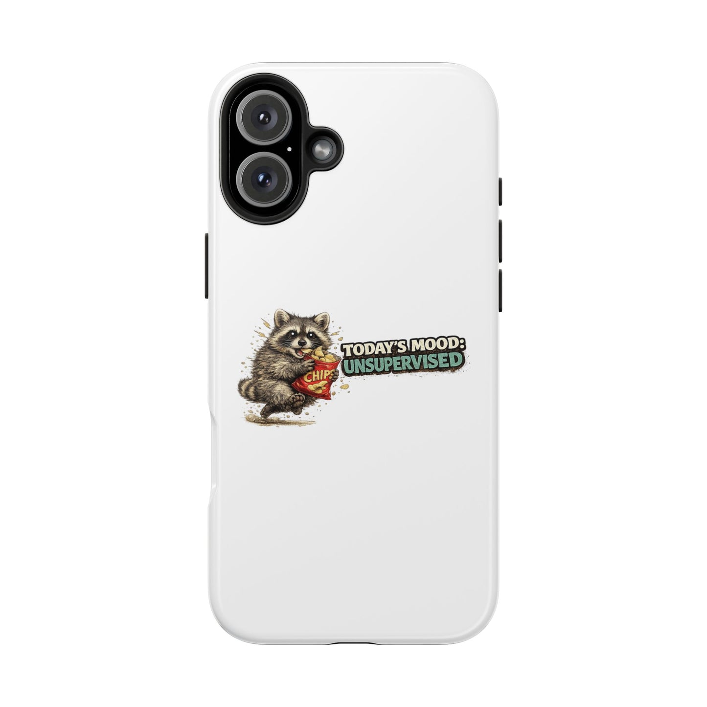 Today's Mood Raccoon Phone Case — Tough & Cute Protective Phone Cover