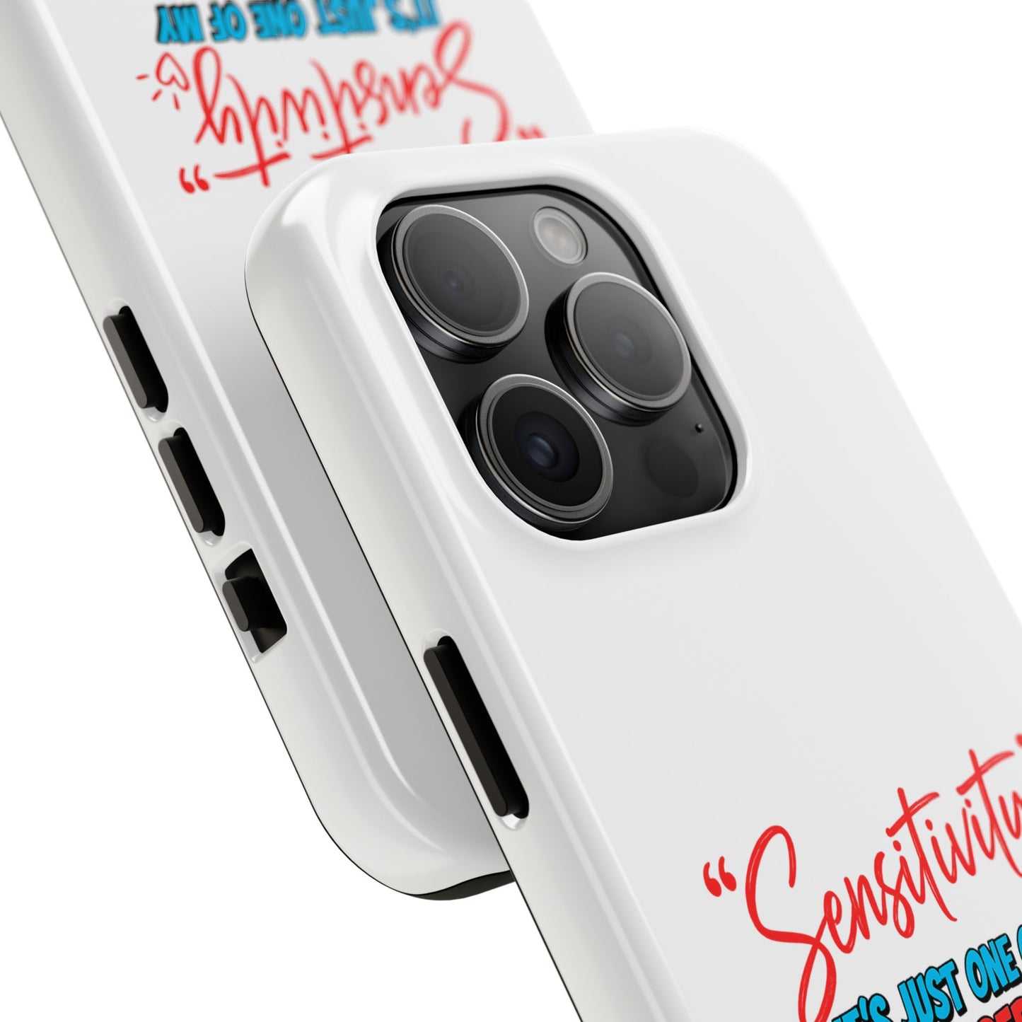 "Sensitivity: it’s just one of my many superpowers” Protective Phone Cover