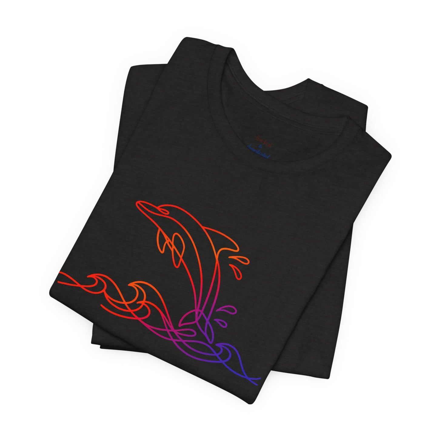 Dolphin Wild Lines T-Shirt