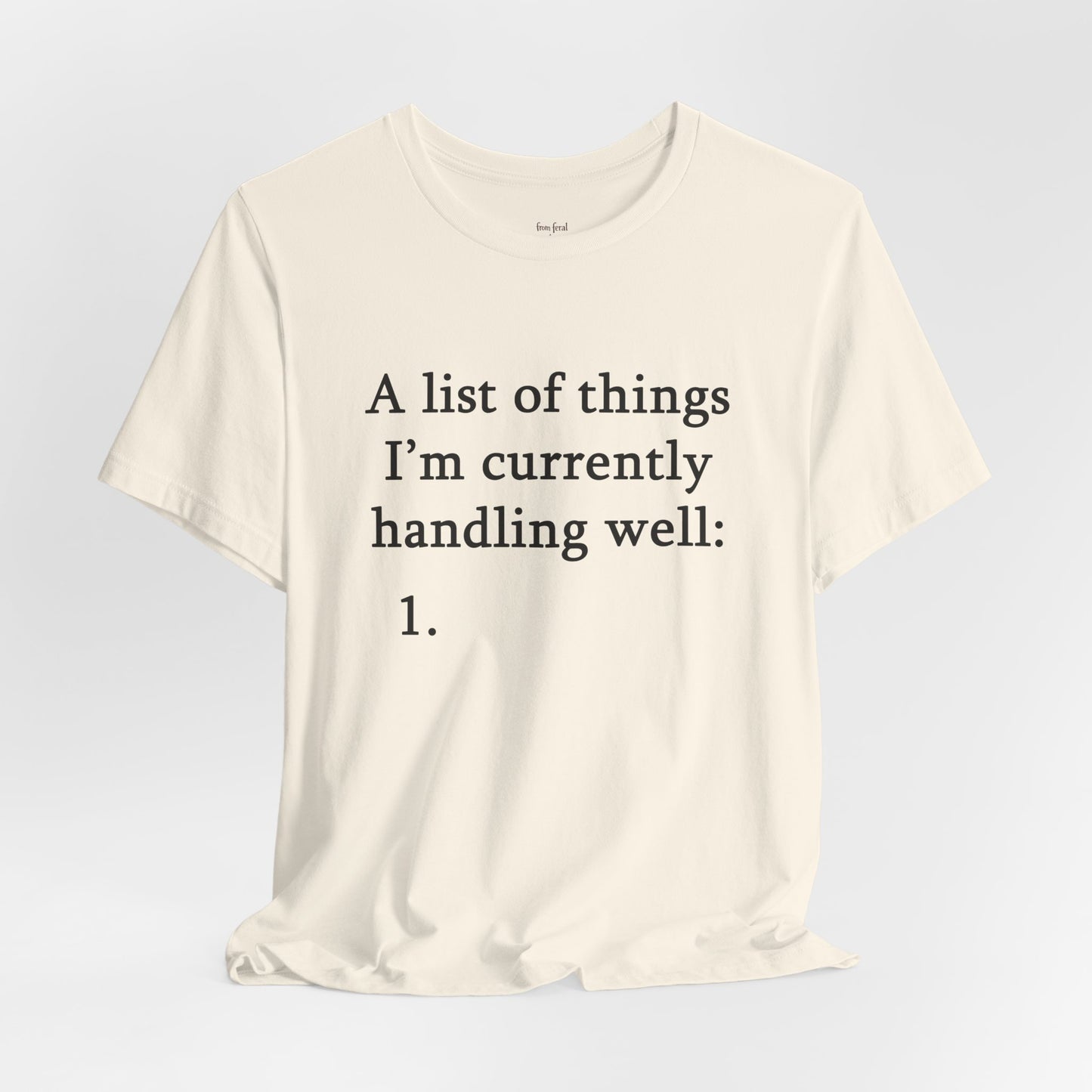 A List Tee