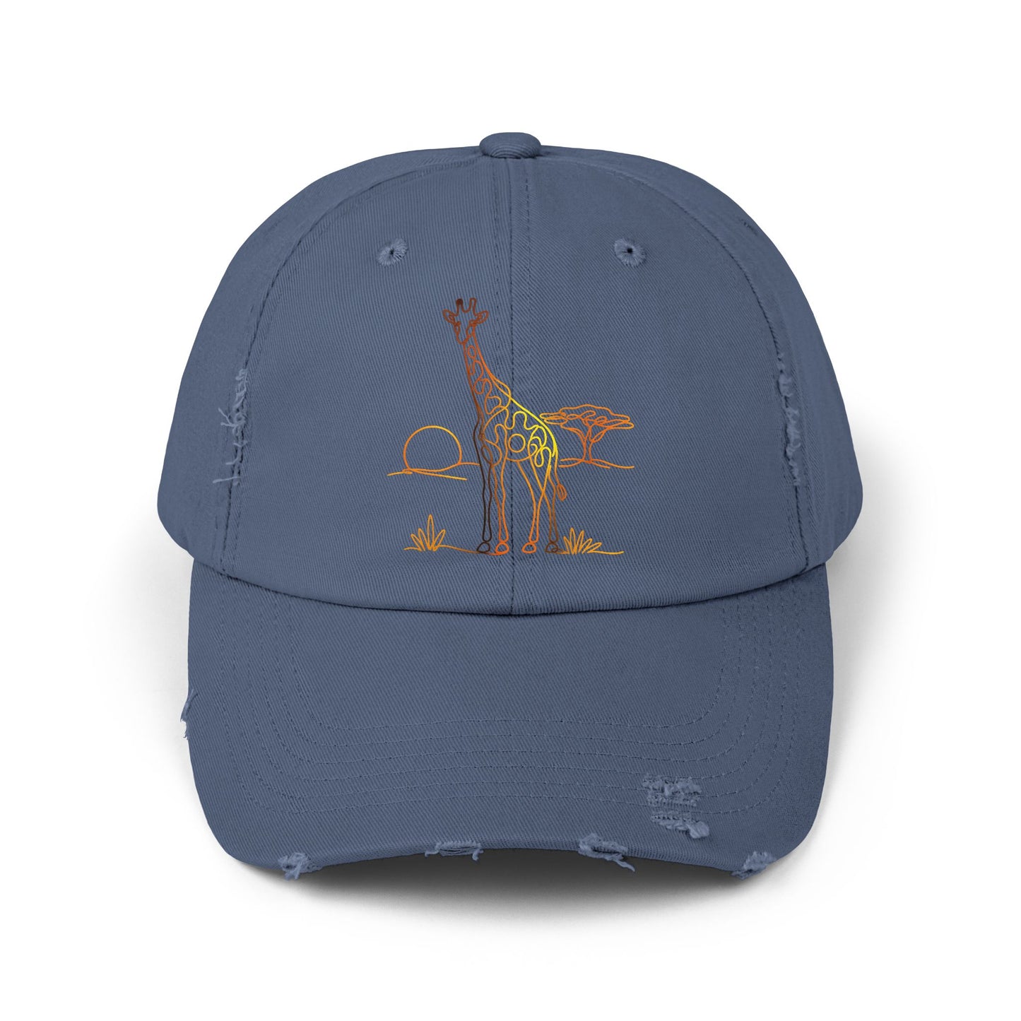 Safari Giraffe | Distressed Cap