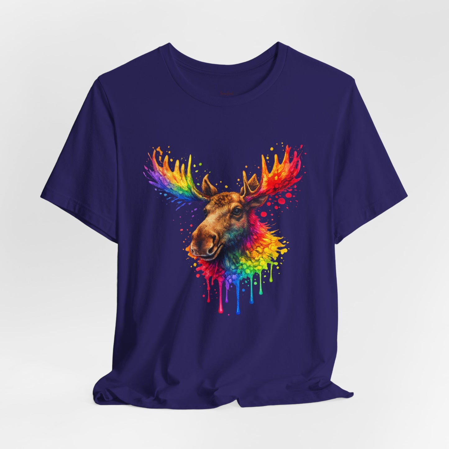 Watercolor Wildlife Moose T-Shirt