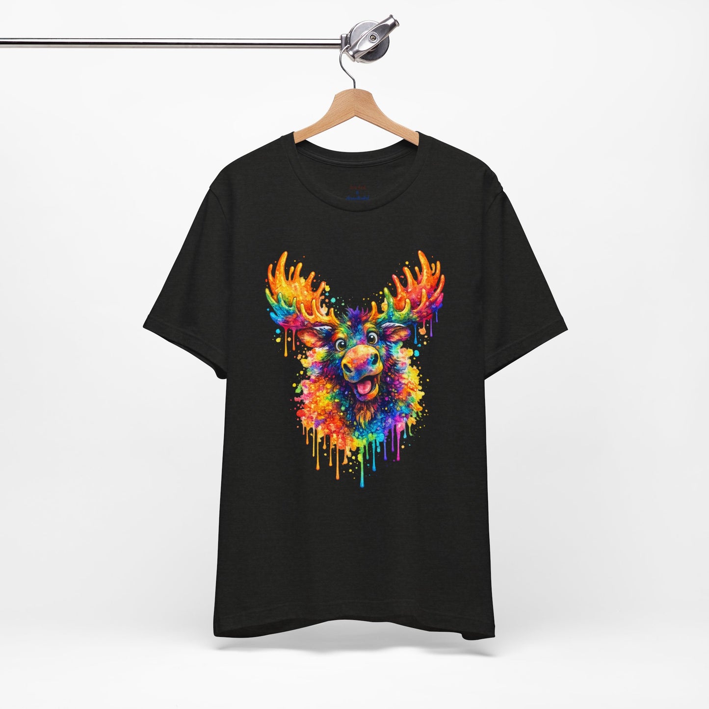 Watercolor Wildlife Moose T-Shirt
