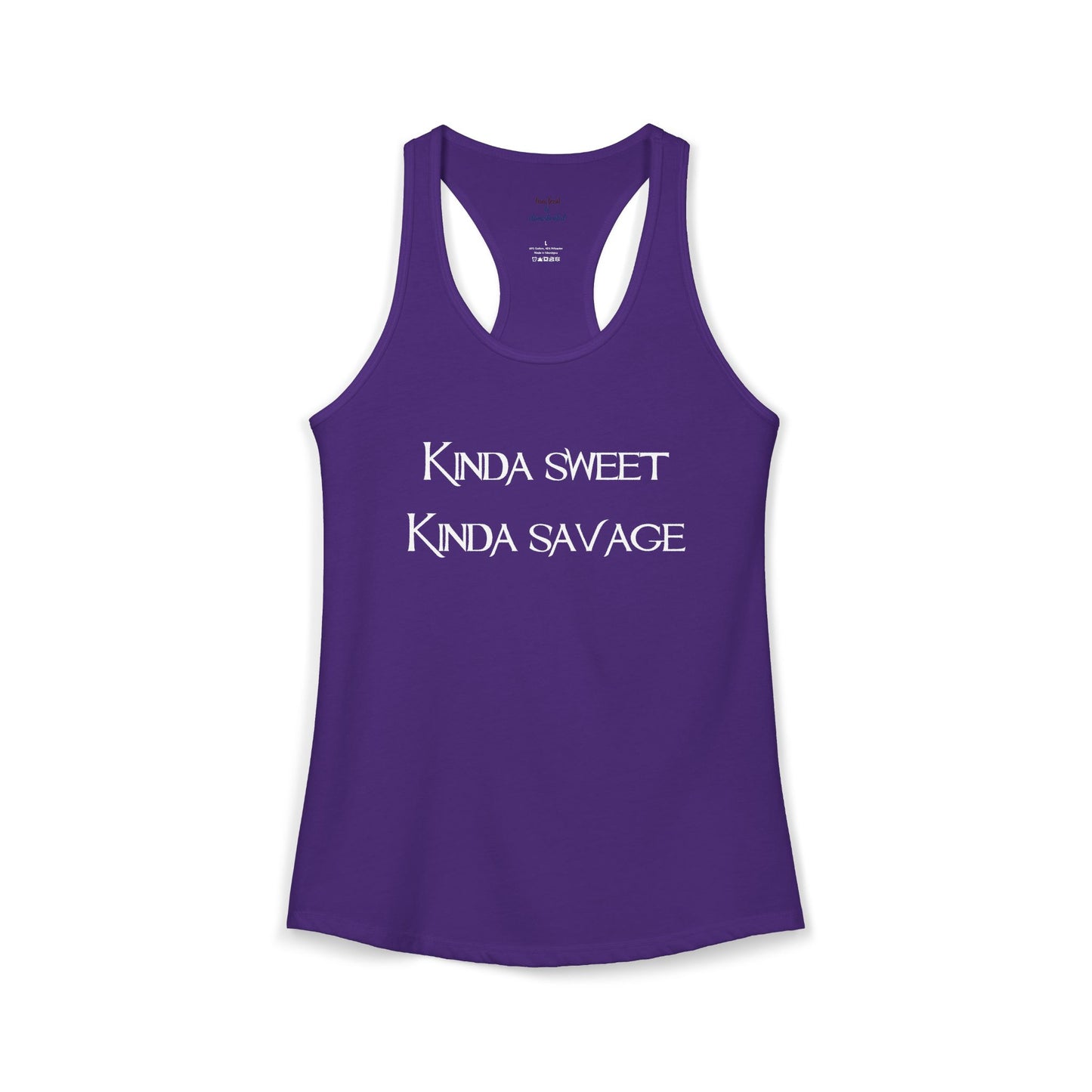 Kinda Both Racerback Tank