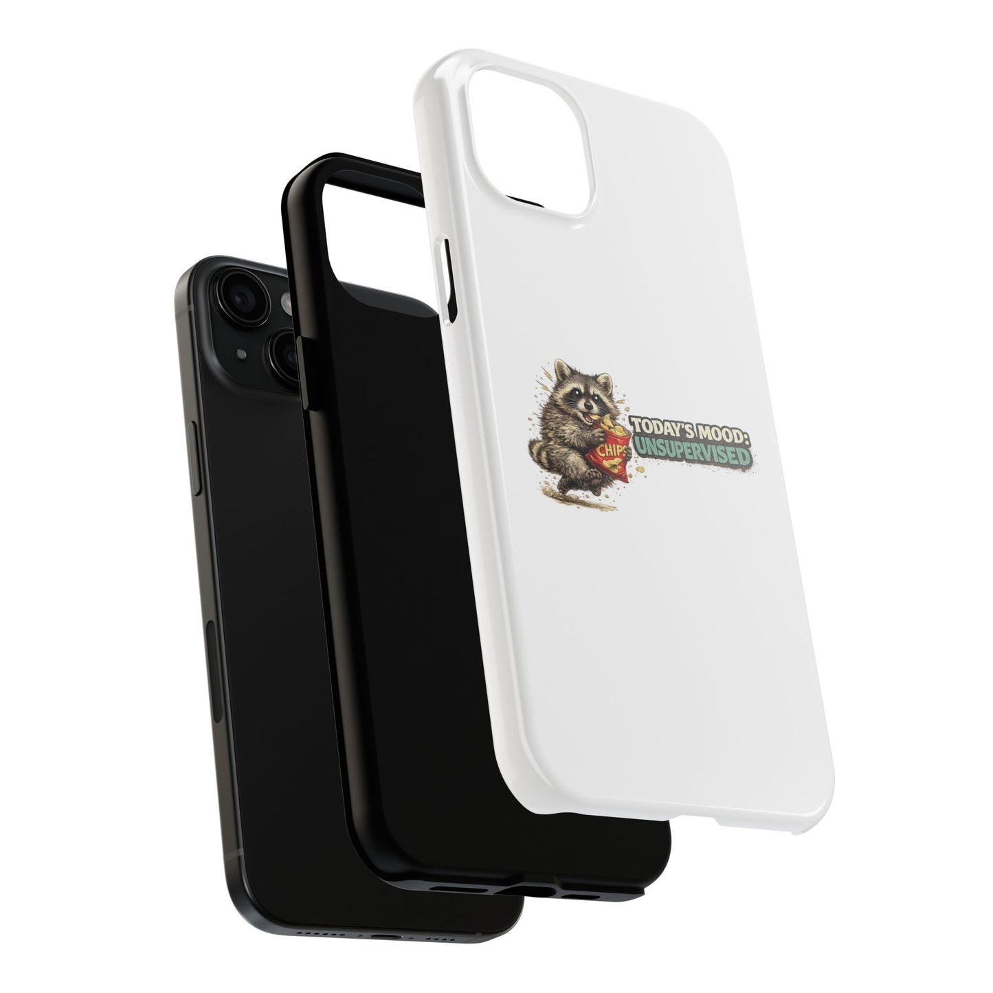 Today's Mood Raccoon Phone Case — Tough & Cute Protective Phone Cover