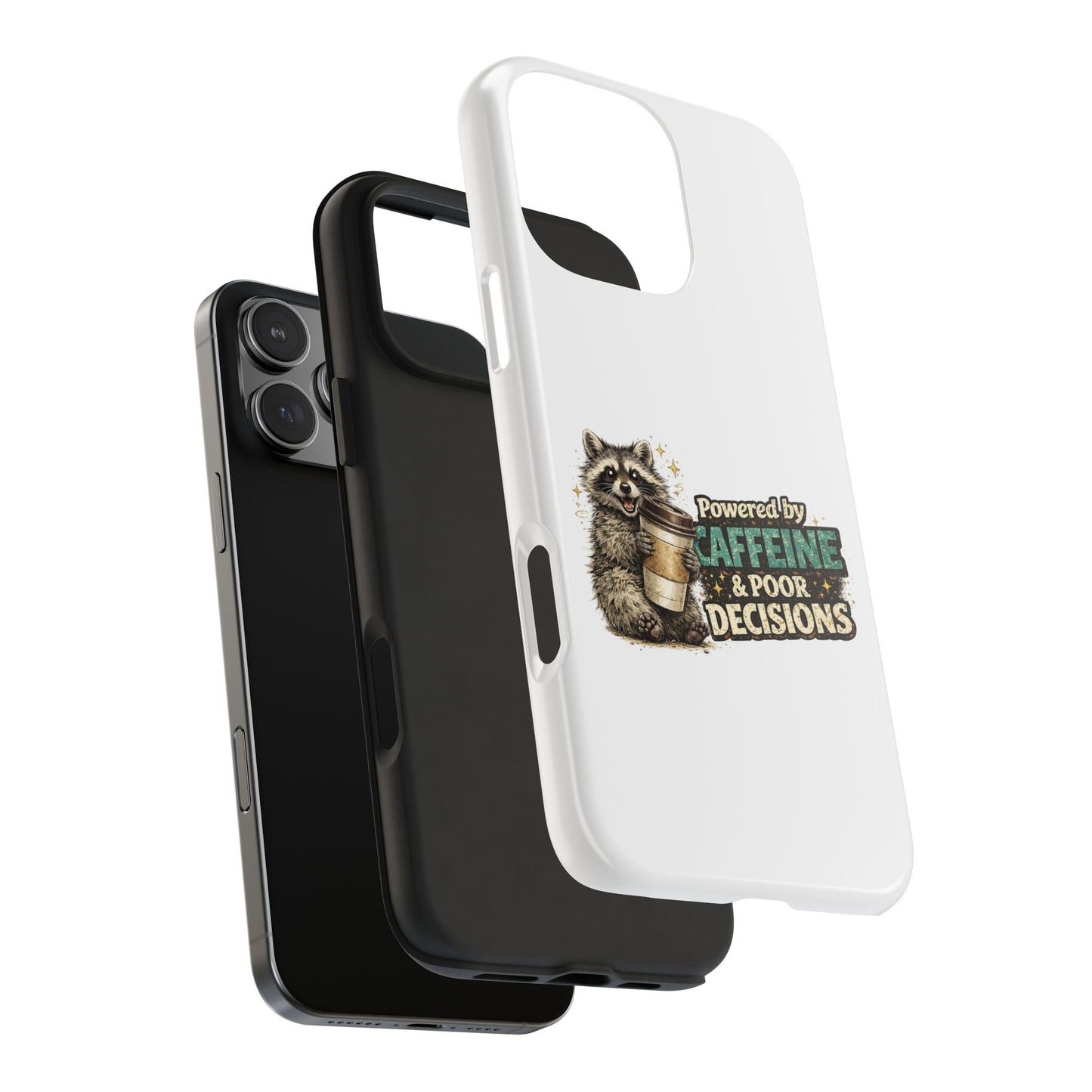 Poor Decisions Raccoon Phone Case — Tough & Cute Protective Phone Cover
