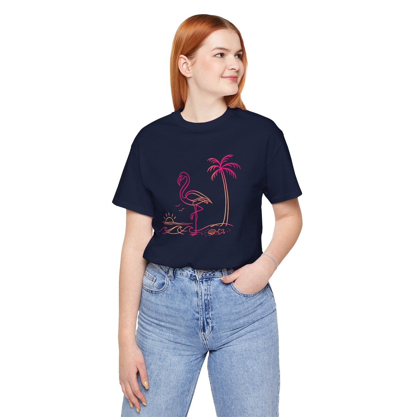 Flamingo Wild Lines T-Shirt