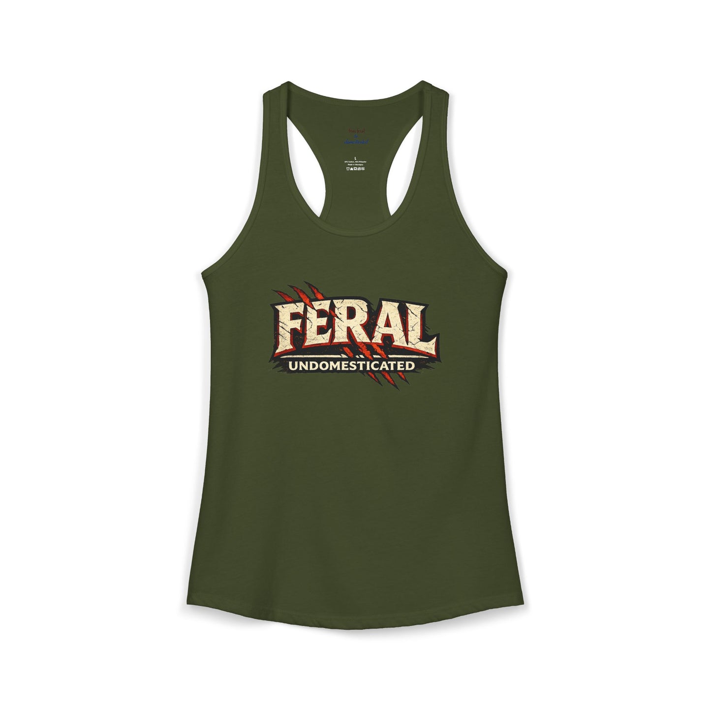 Feral/Undomesticated Racerback Tank