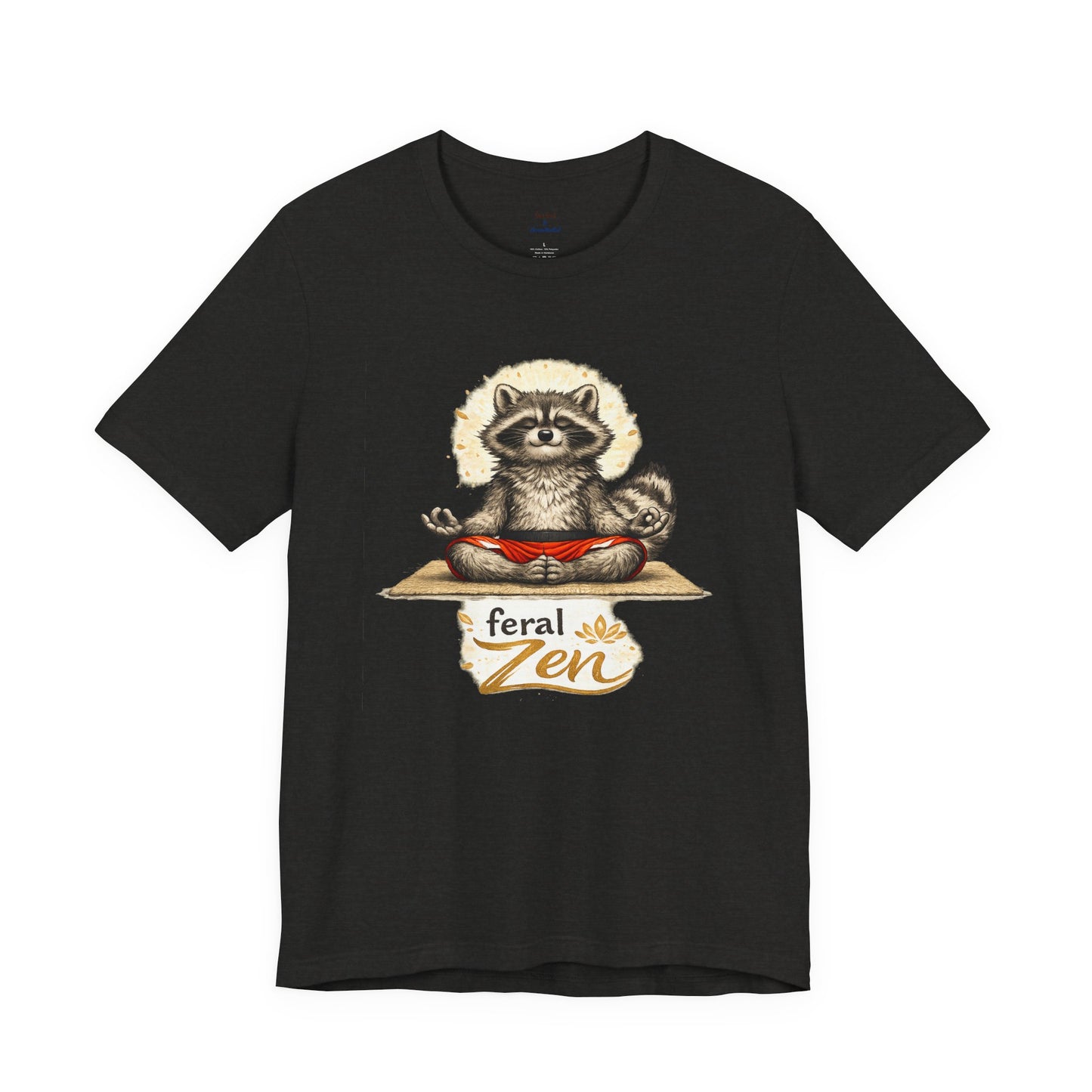 Feral Zen Raccoon T-shirt