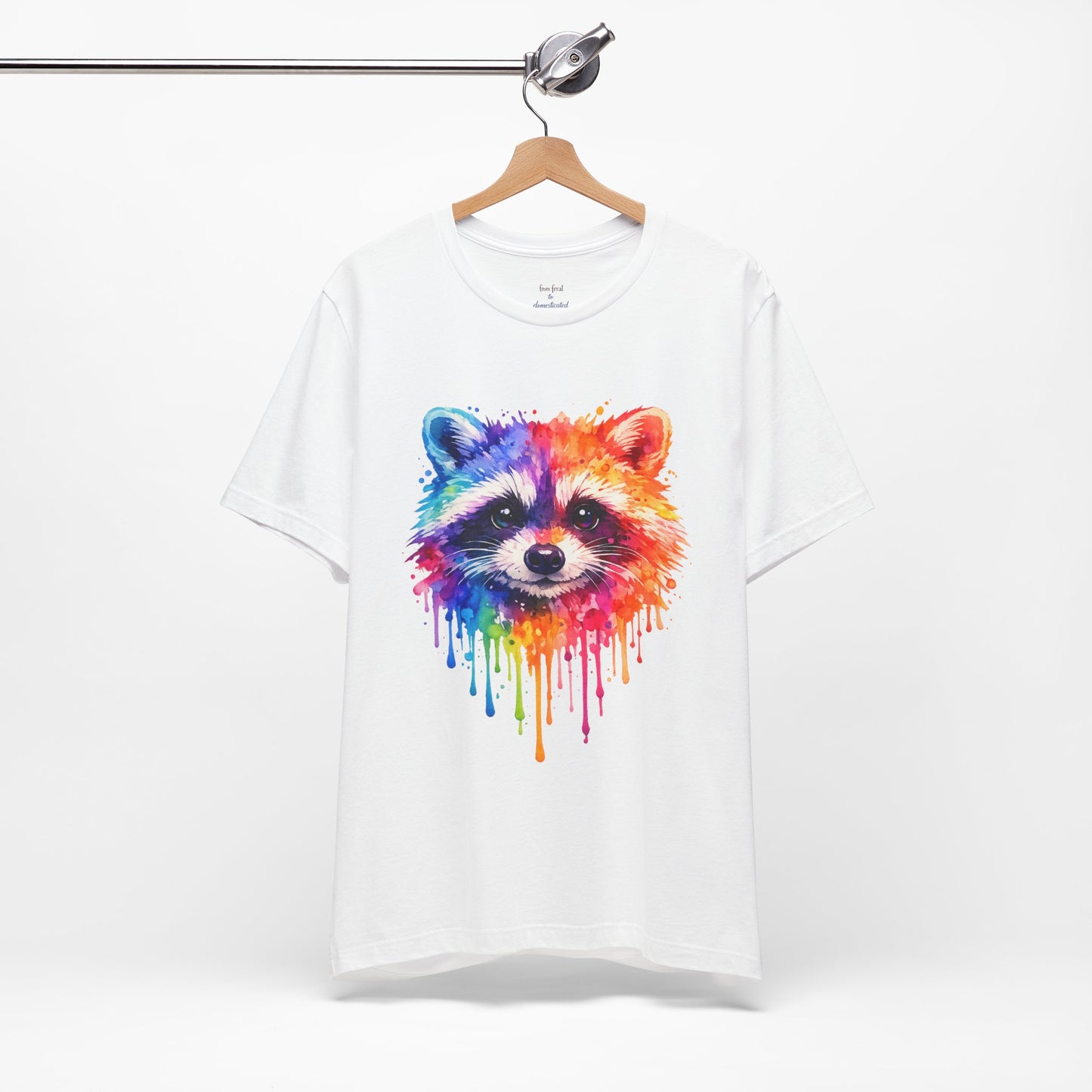Watercolor Wildlife Raccoon T-Shirt