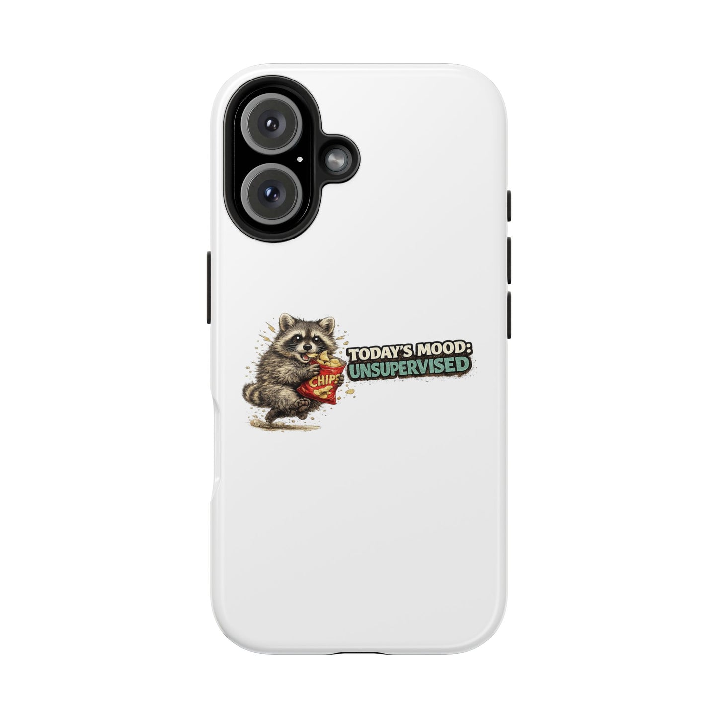 Today's Mood Raccoon Phone Case — Tough & Cute Protective Phone Cover