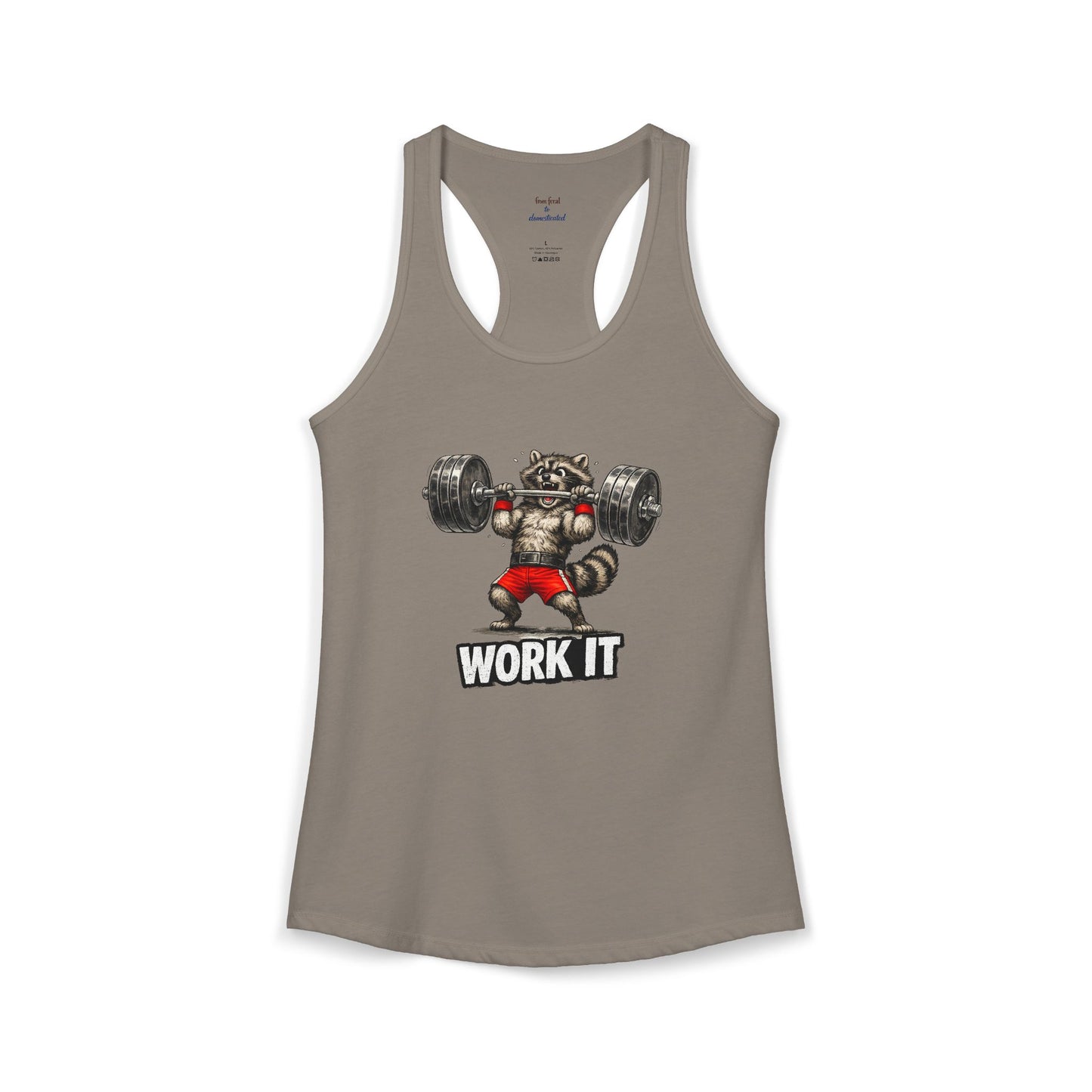 Work It Racerback Tank