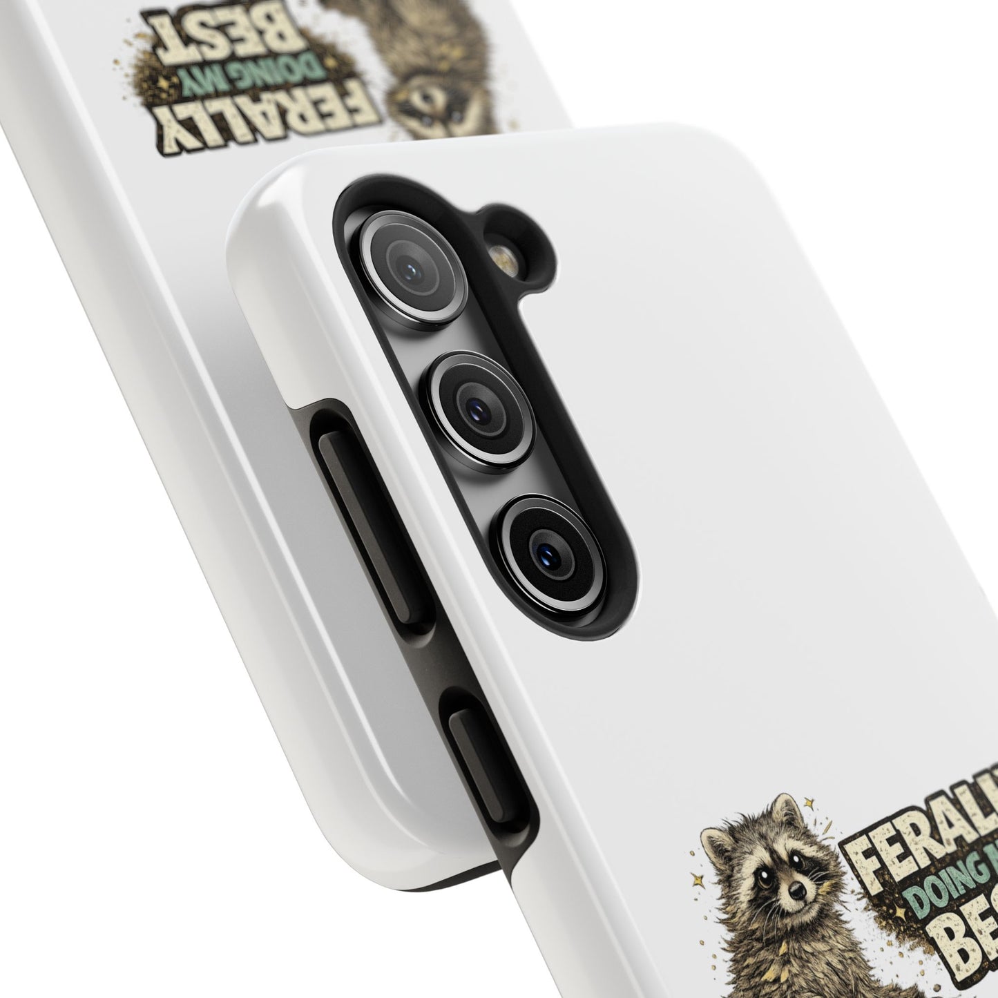 Ferally Raccoon Phone Case — Tough & Cute Protective Phone Cover