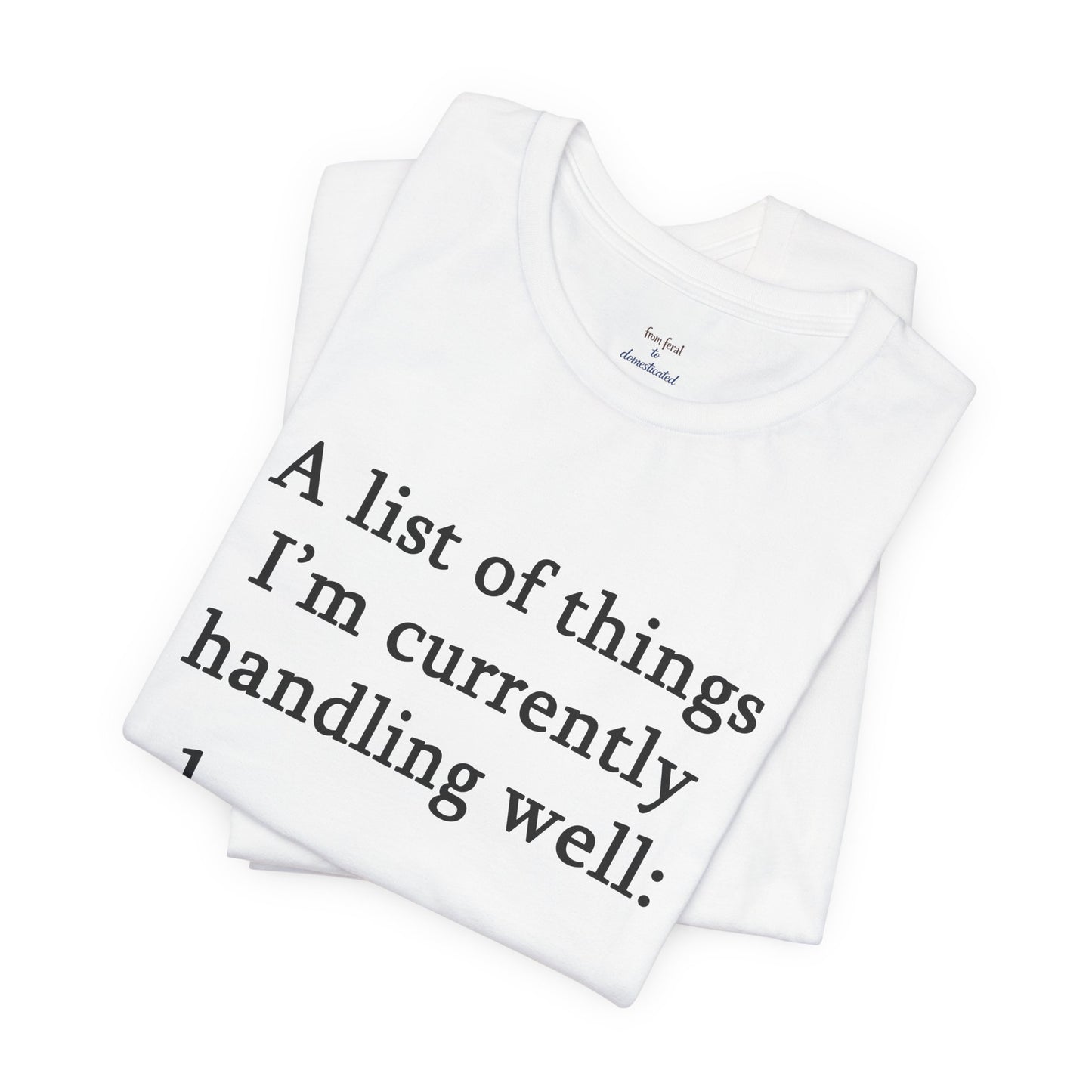 A List Tee