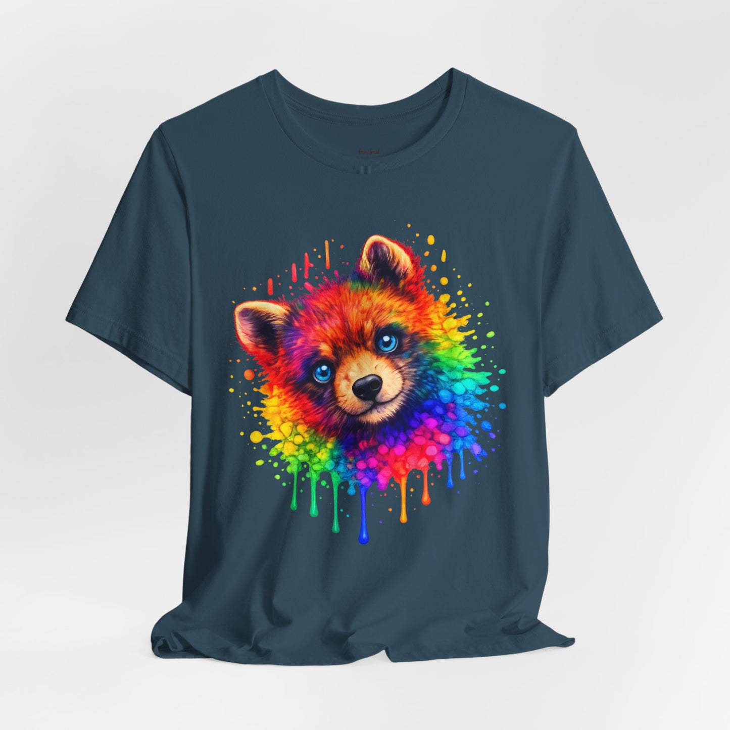 Watercolor Wildlife Bear Cub T-Shirt
