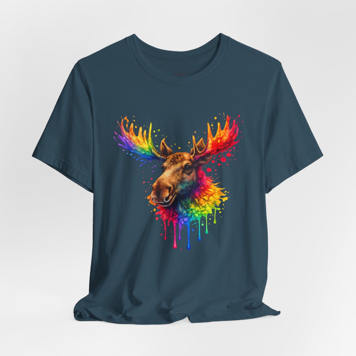 Watercolor Wildlife Moose T-Shirt