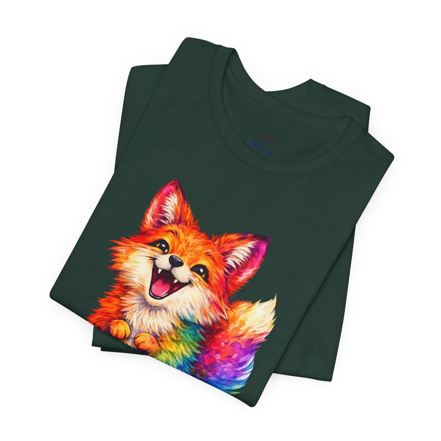 Watercolor Wildlife Fox T-Shirt