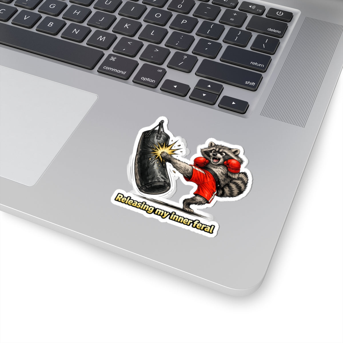 Inner Feral Raccoon Stickers