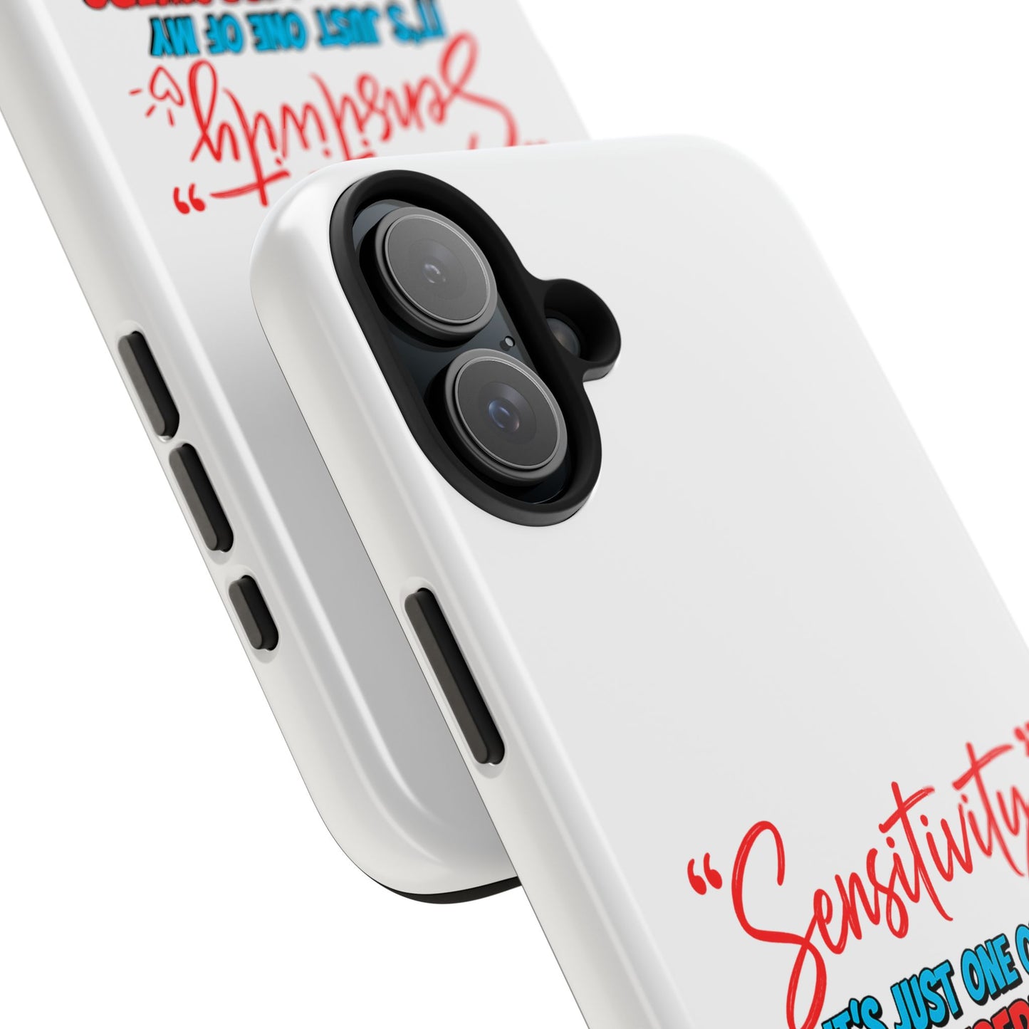 "Sensitivity: it’s just one of my many superpowers” Protective Phone Cover