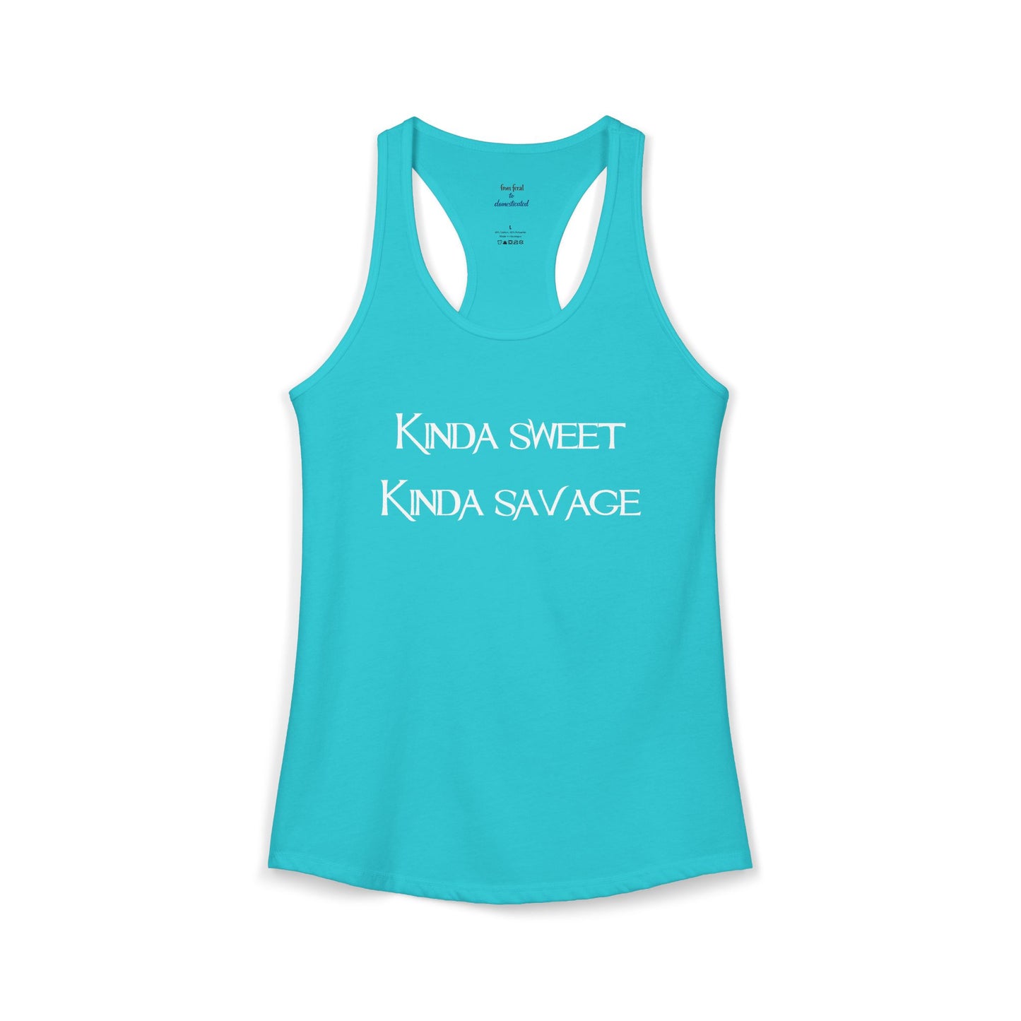 Kinda Both Racerback Tank
