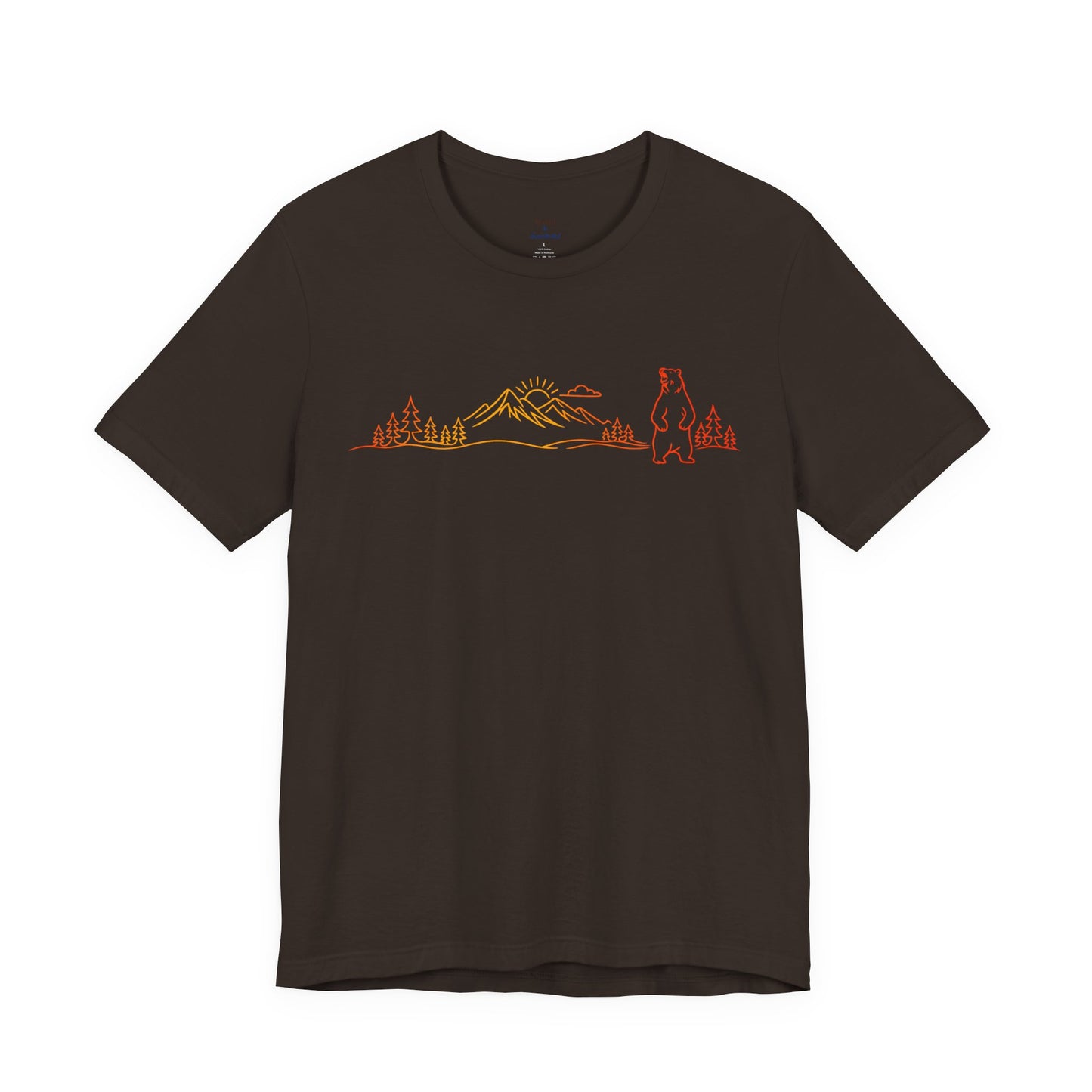 Standing Bear Mountain Scene Tee