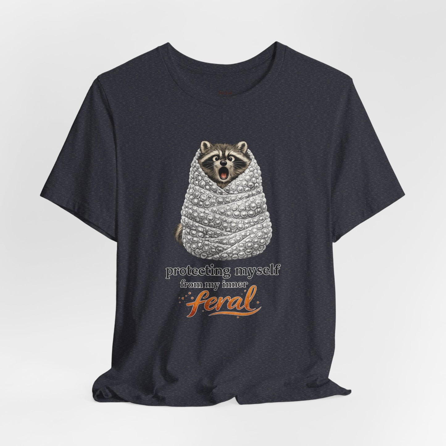Bubble Wrapped Raccoon T-shirt