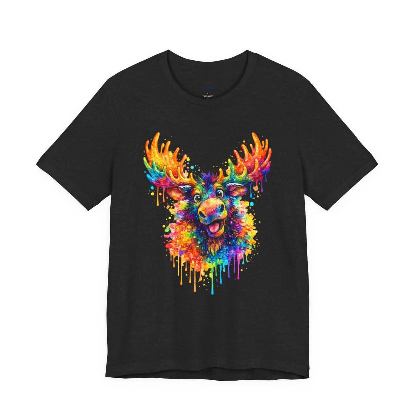 Watercolor Wildlife Moose T-Shirt