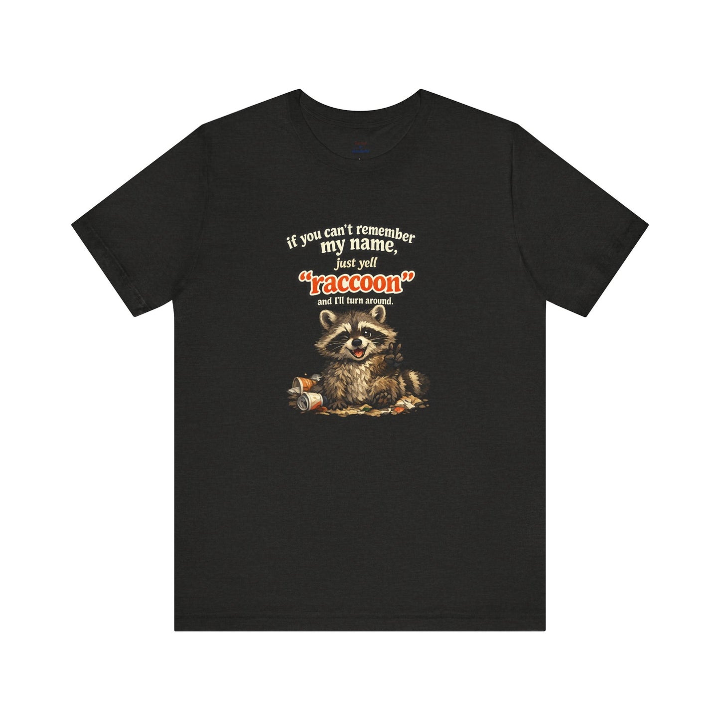 Yell Raccoon T-shirt
