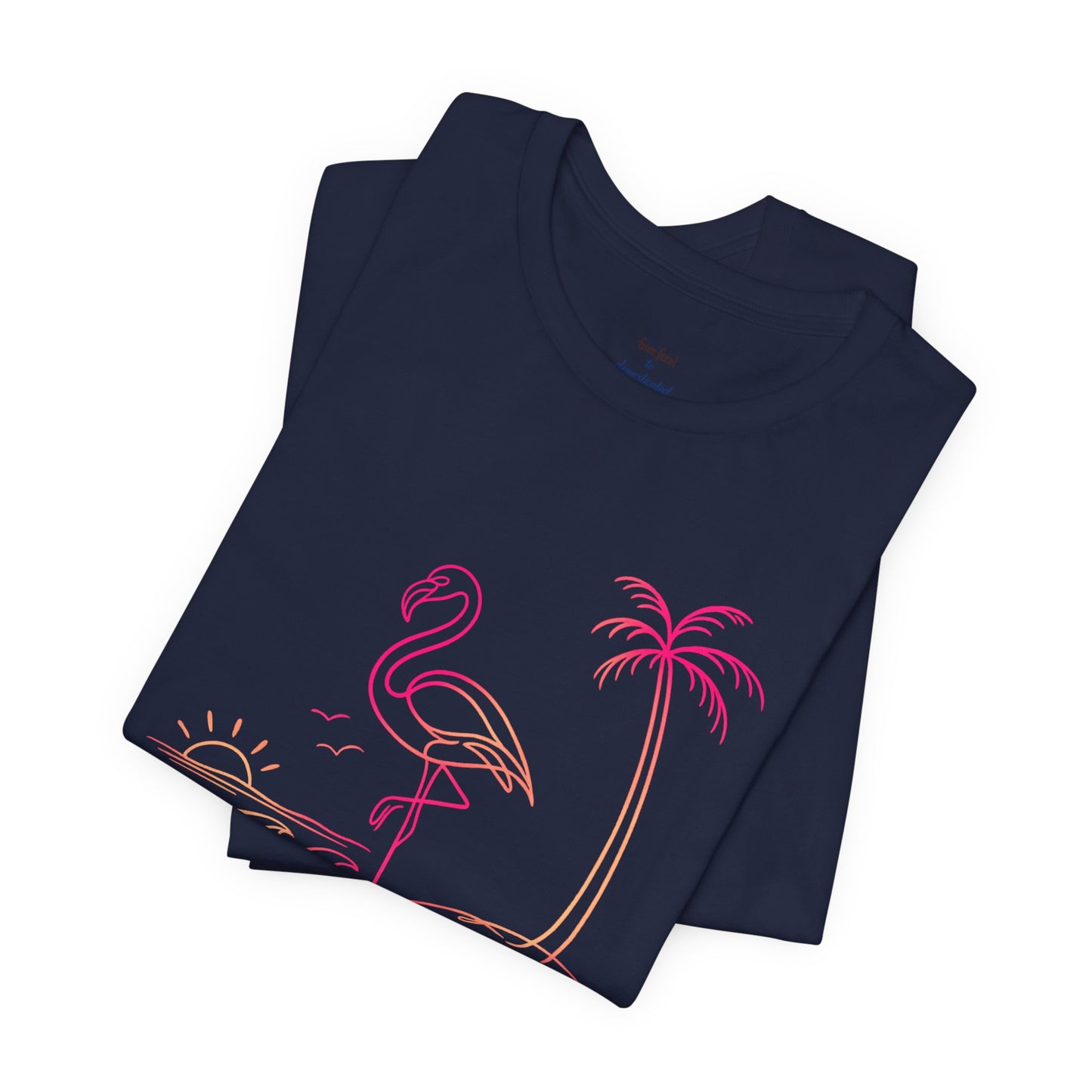 Flamingo Wild Lines T-Shirt