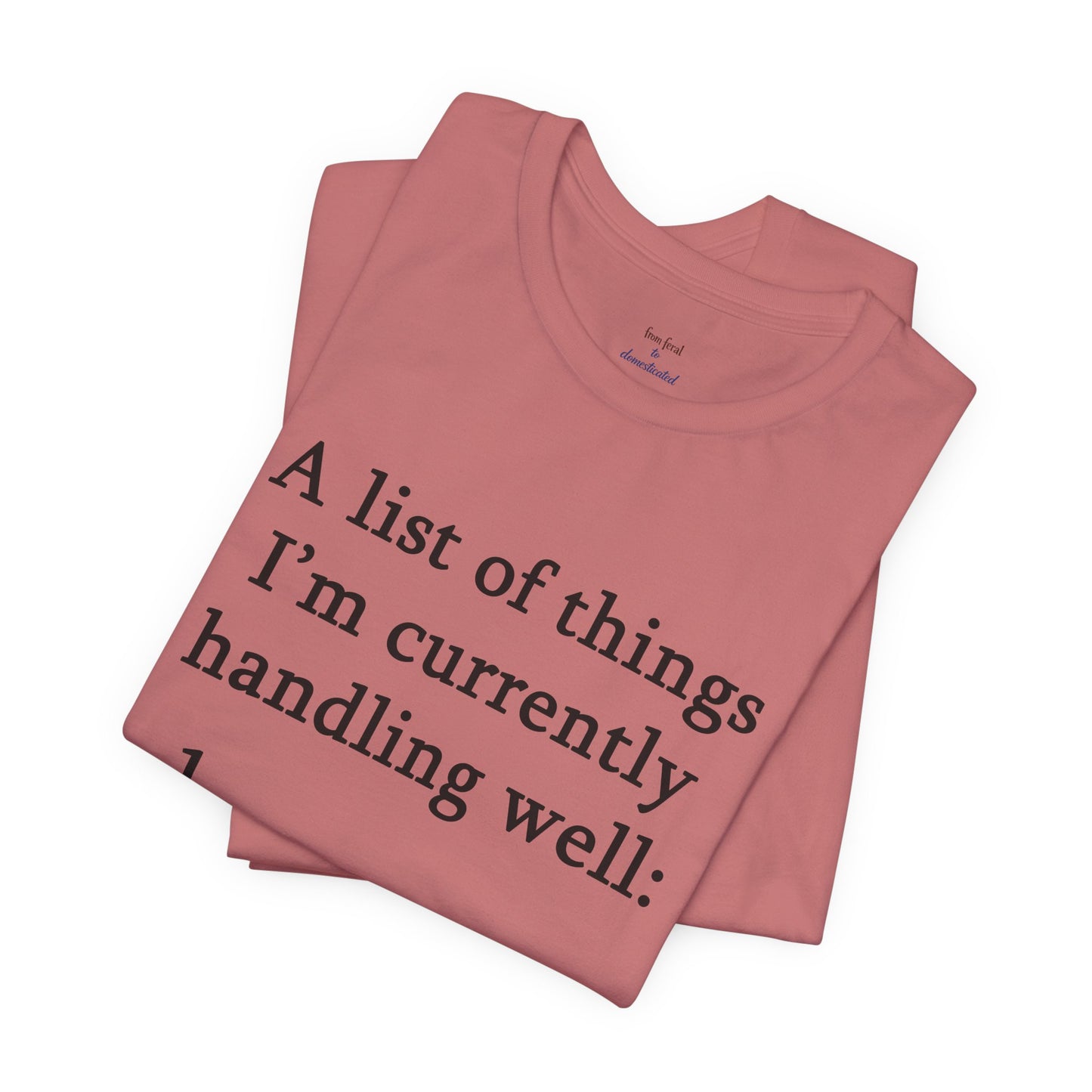 A List Tee