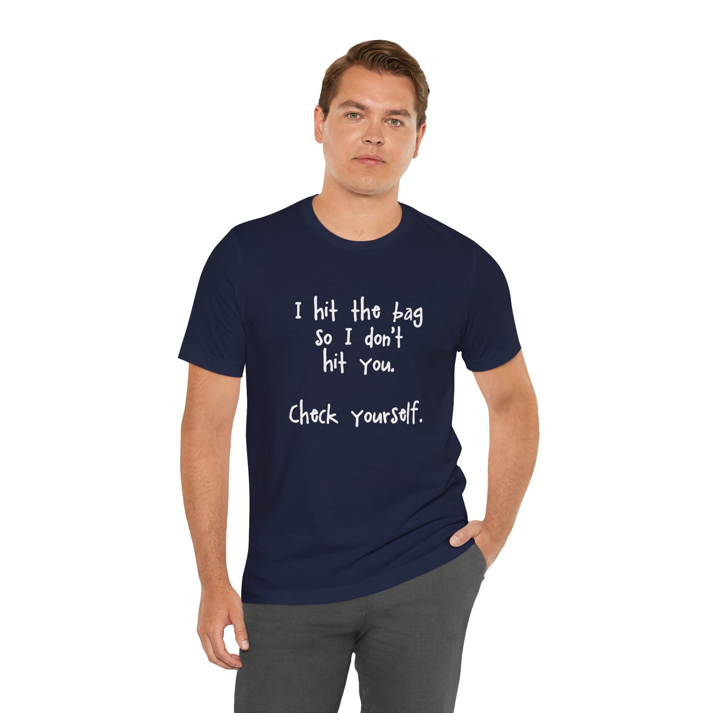 "Check Yourself" Kickboxing Tee