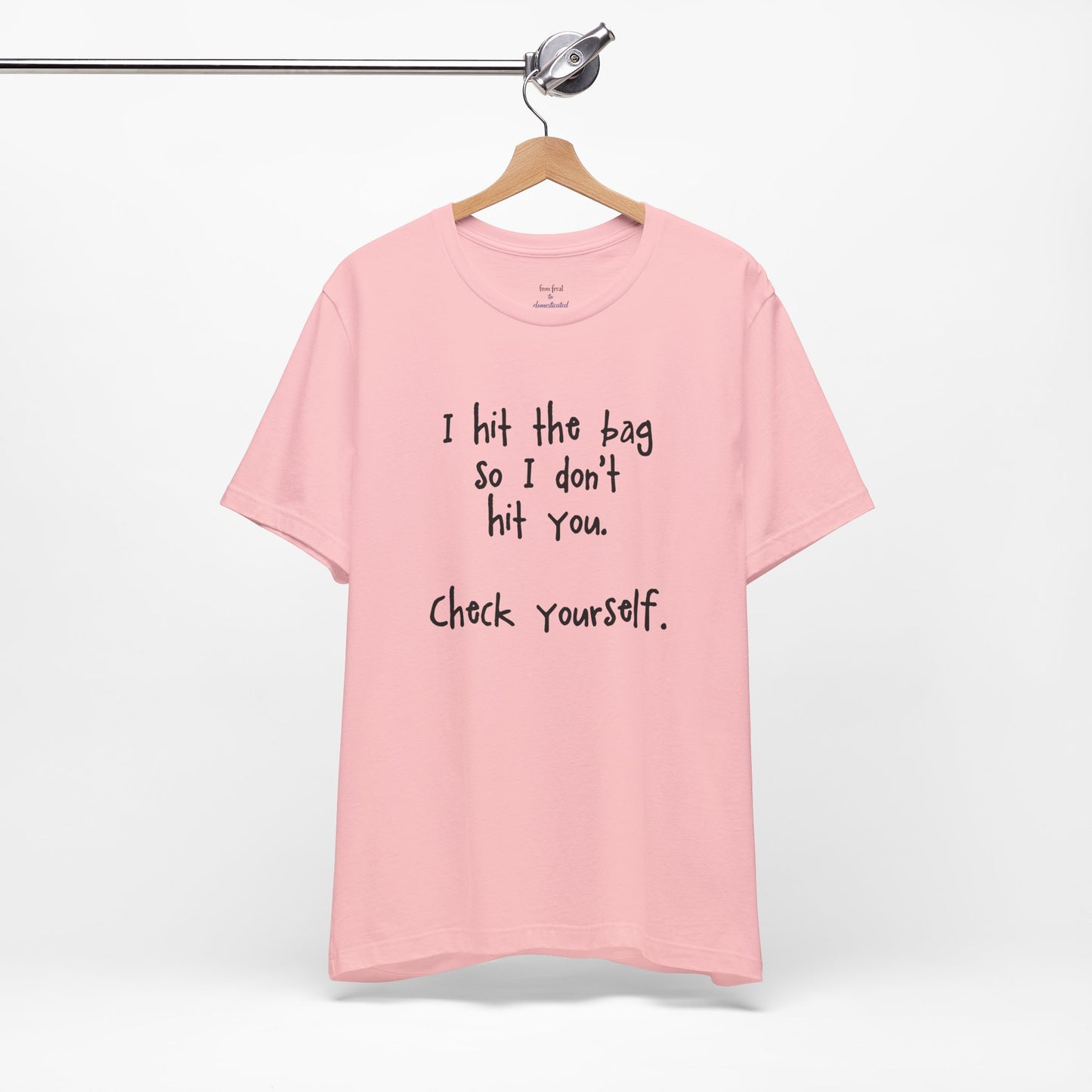 "Check Yourself" Kickboxing Tee
