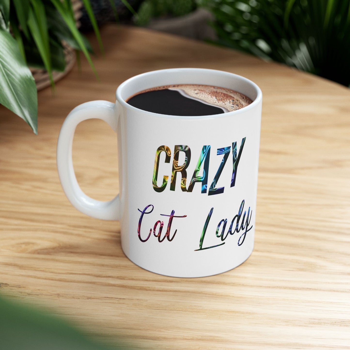 "Crazy Cat Lady" Ceramic Mug  (11oz & 15oz)