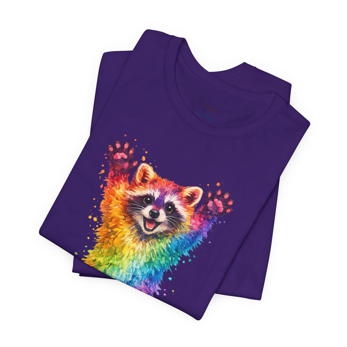 Watercolor Wildlife Raccoon T-Shirt