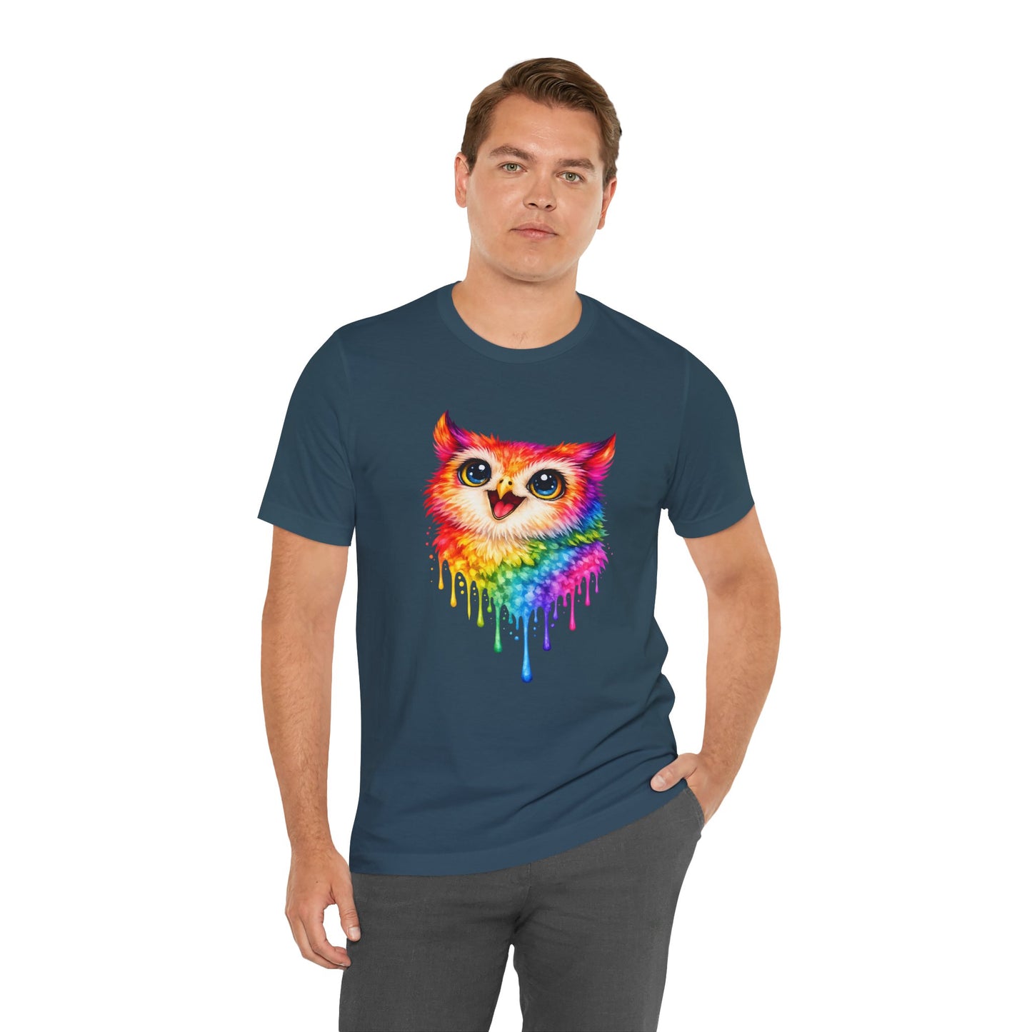 Watercolor Wildlife Owl T-Shirt