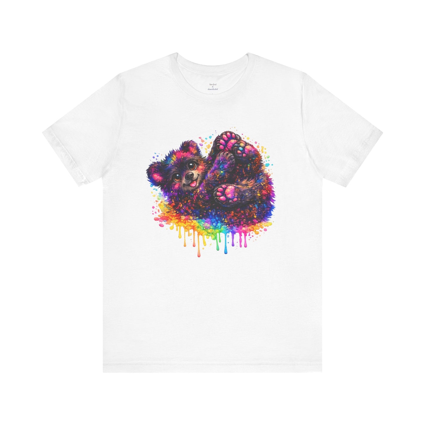 Watercolor Wildlife Bear Cub T-Shirt