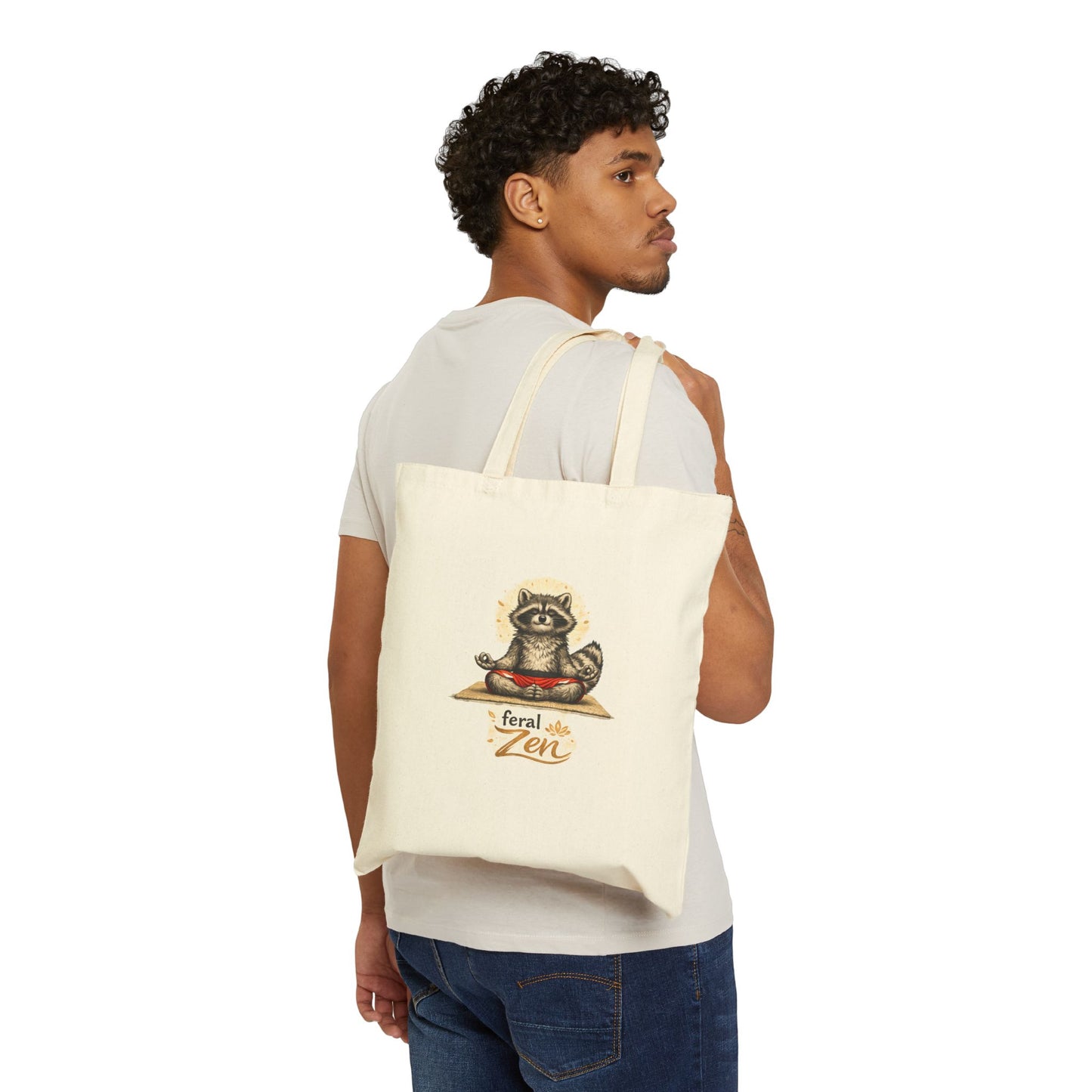 Feral Zen Canvas Tote Bag