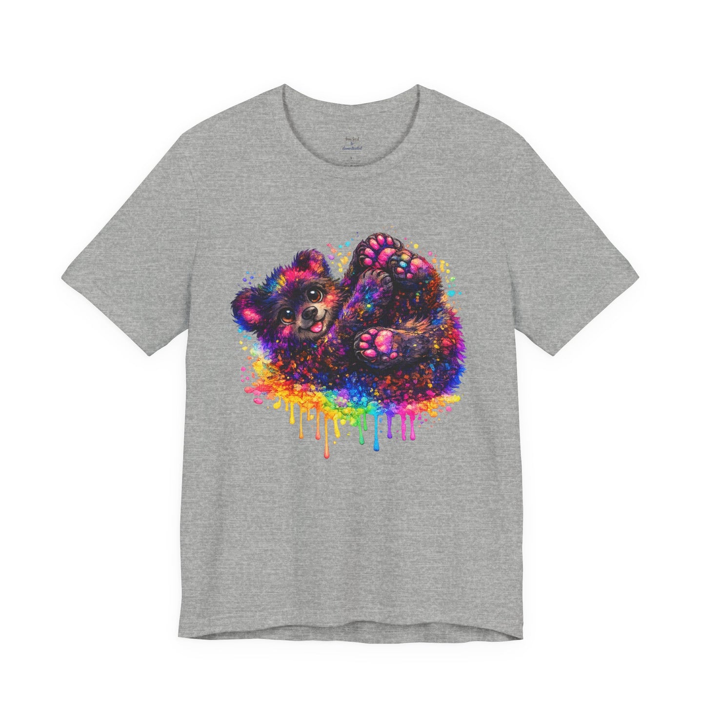 Watercolor Wildlife Bear Cub T-Shirt