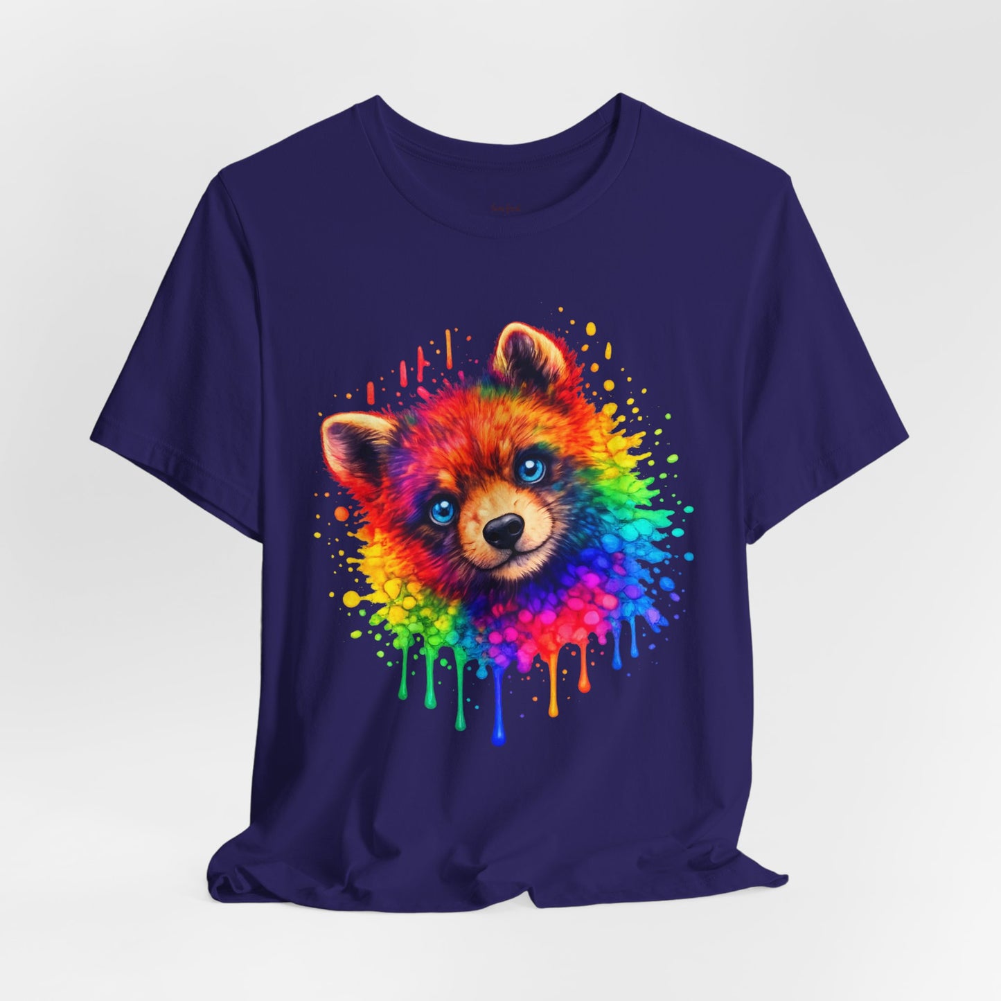 Watercolor Wildlife Bear Cub T-Shirt