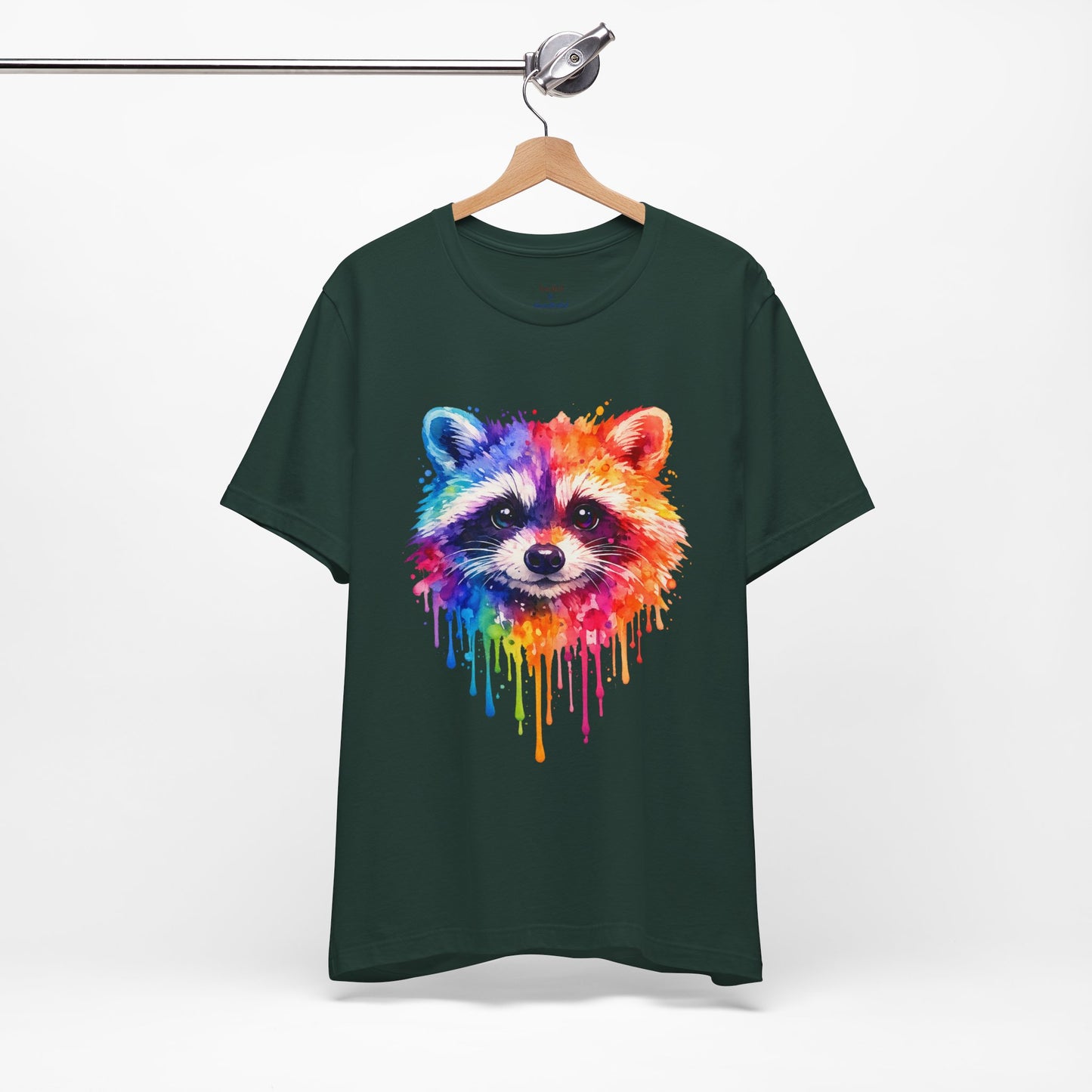 Watercolor Wildlife Raccoon T-Shirt